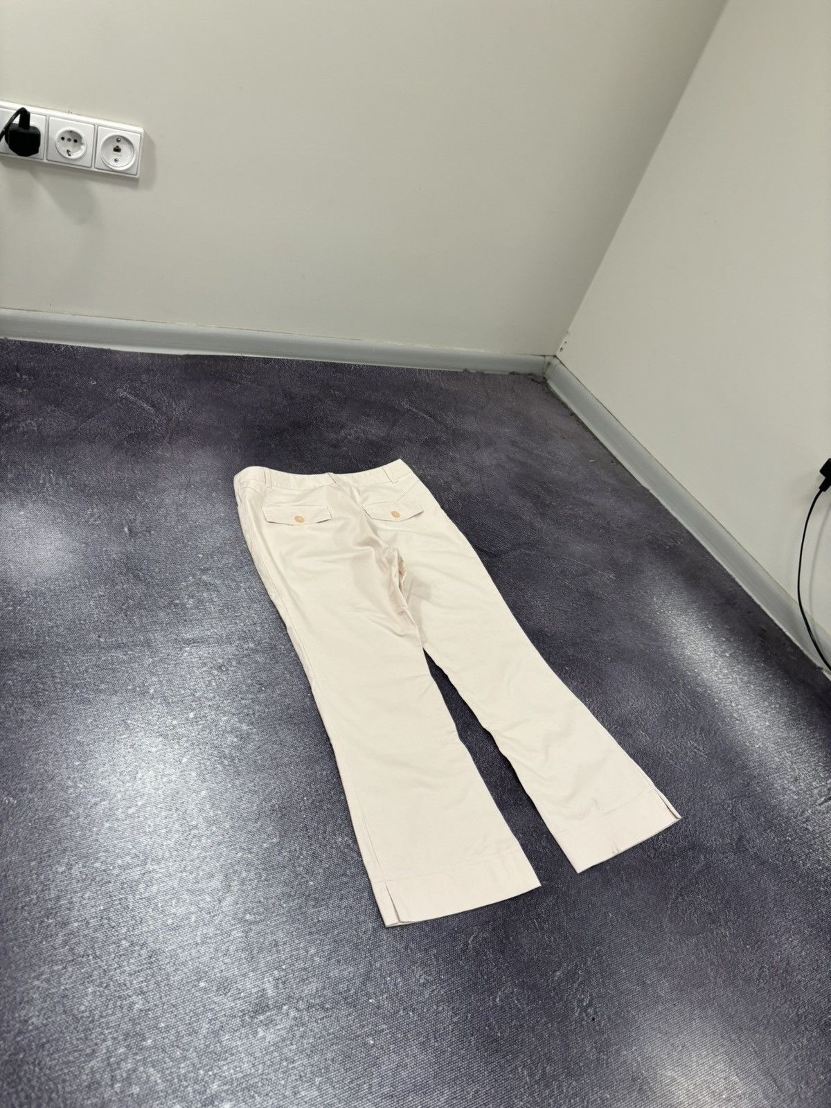 Christian Dior Monsieur Vintage Christian Dior Women’s Luxury Flared Pants Trousers Size 28" / US 6 / IT 42 - 7 Thumbnail