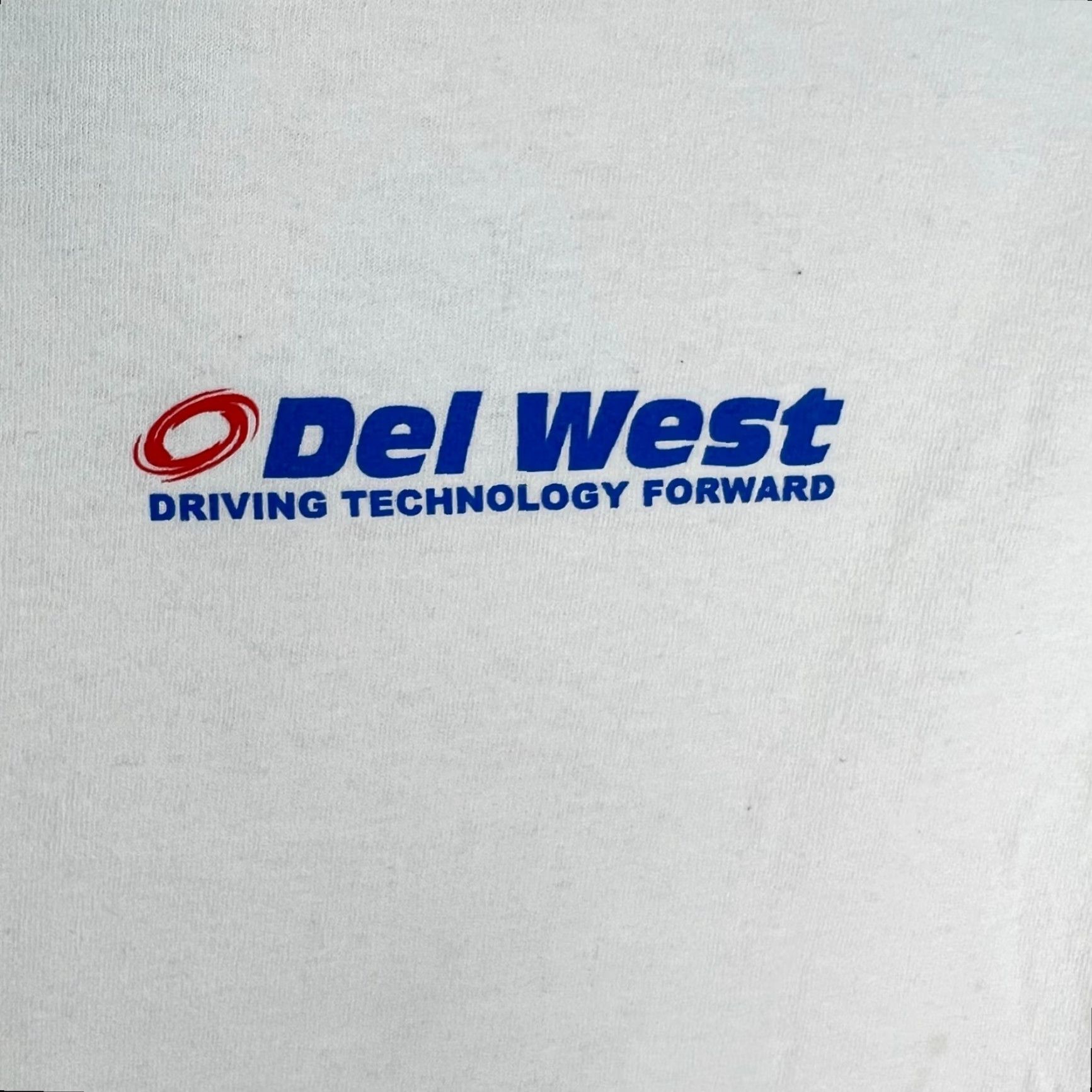 Delta Vintage Delta Racing T-Shirt Men’s 2XL White Cotton Short Sleeve All Seasons Graphic Print Size US XXL / EU 58 / 5 - 3 Thumbnail