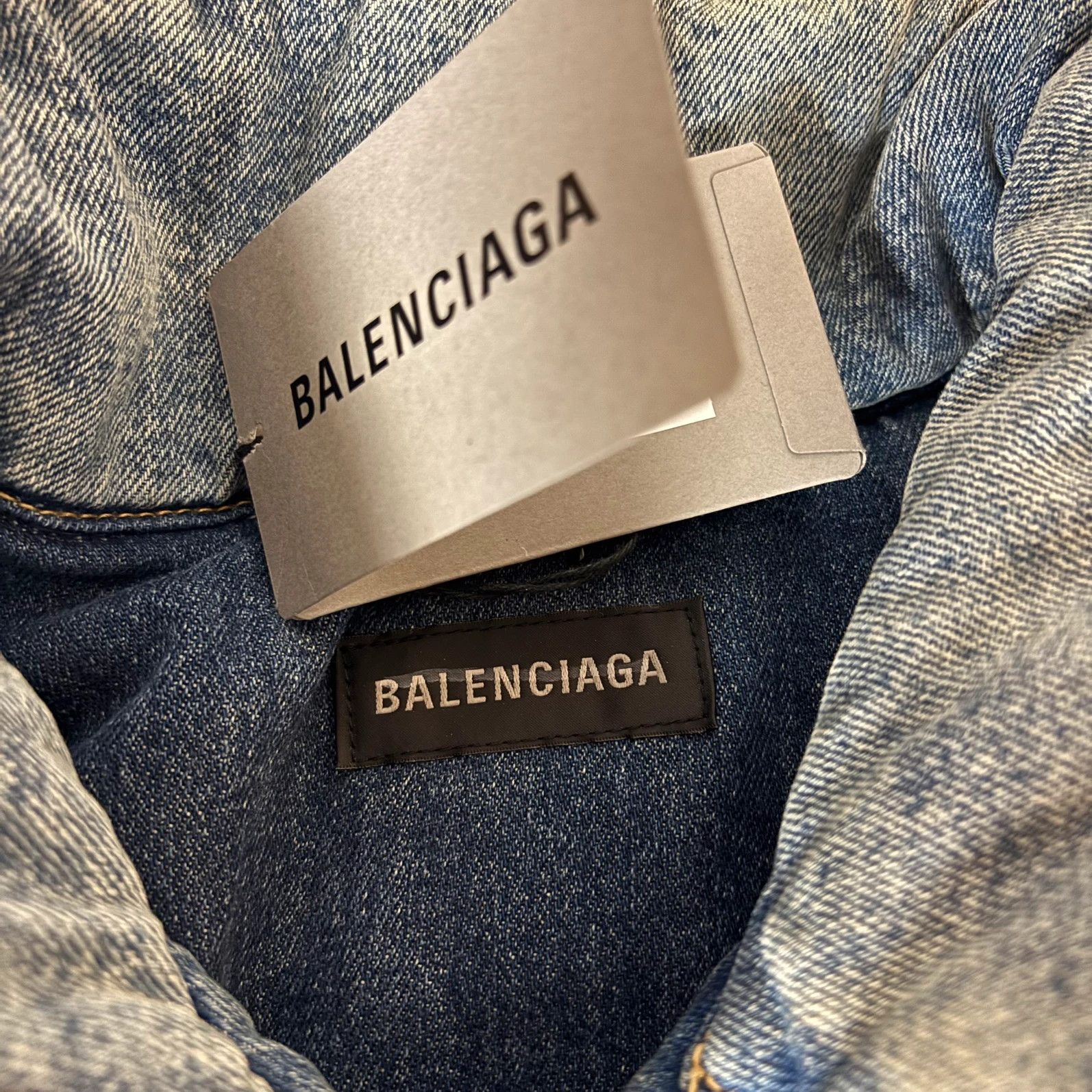Balenciaga Balenciaga oversized denim jacket puffy Kanye west style Size US S / EU 44-46 / 1 - 4 Thumbnail