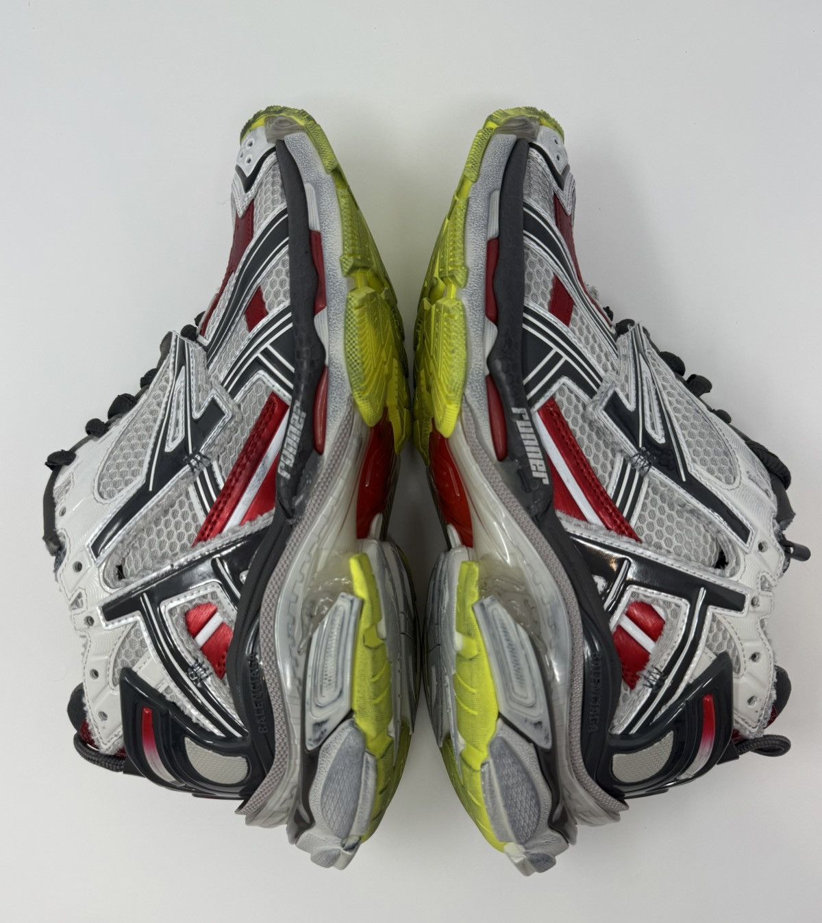 Balenciaga Balenciaga Runner Sneaker Red/Yellow Size US 8 / EU 41 - 3 Thumbnail