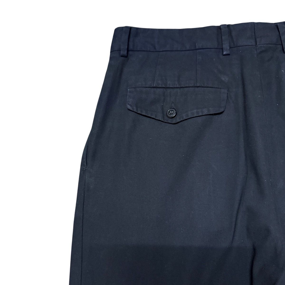 Dries Van Noten Dries Van Noten Black Pleated Baggy Pants Size US 32 / EU 48 - 10 Thumbnail