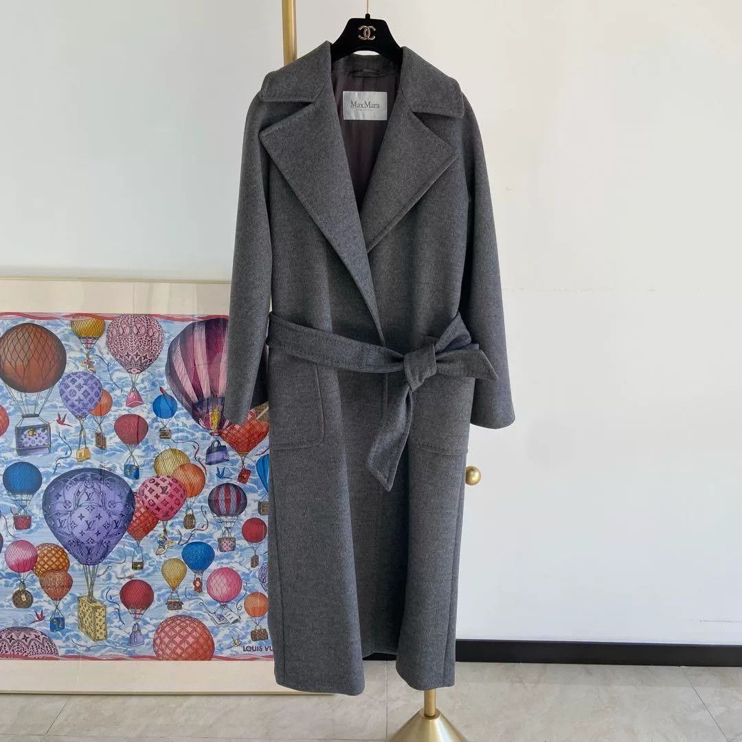 Max Mara maxmara gray wool coat size 38 Size US M / EU 48-50 / 2 - 1 Thumbnail