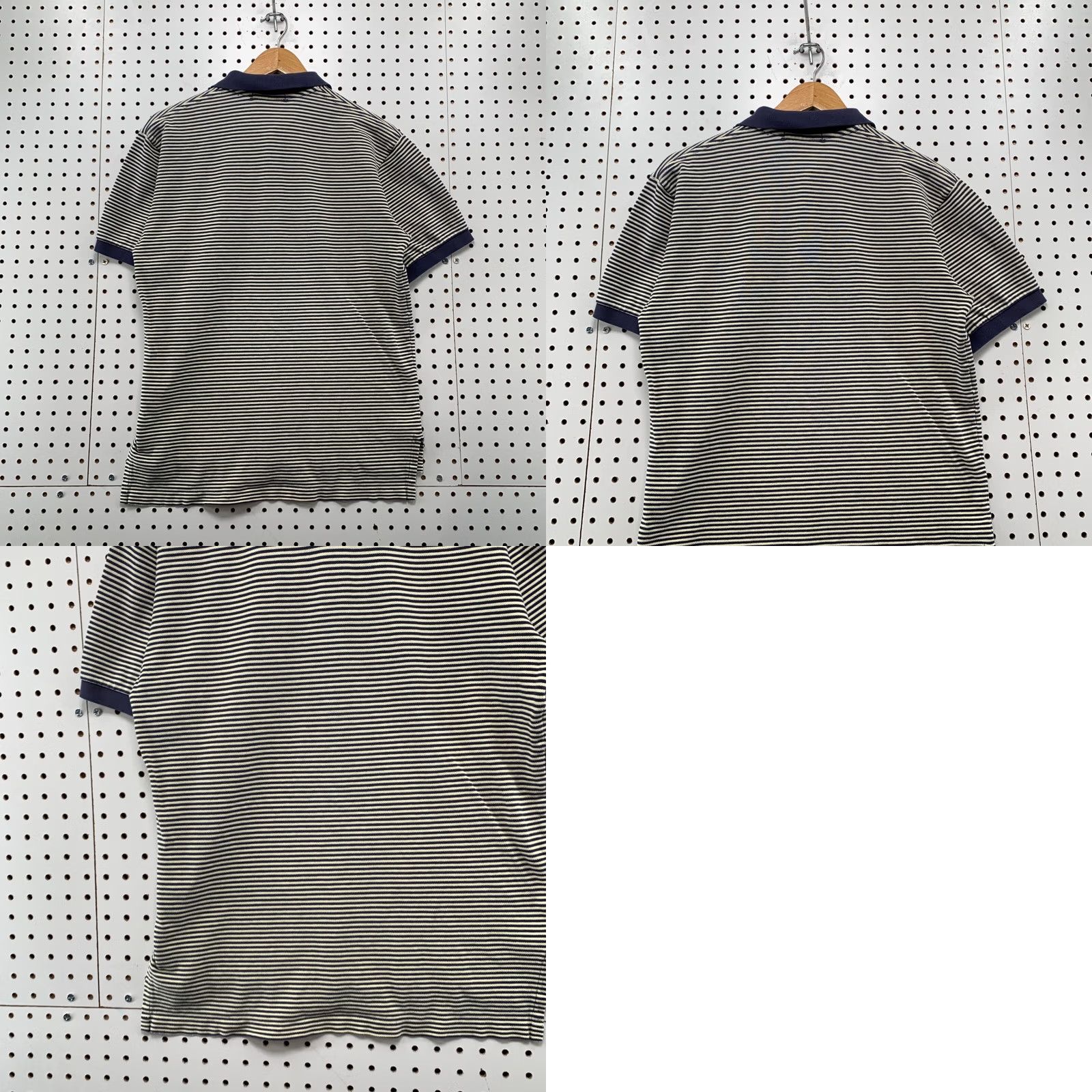 Polo Ralph Lauren VINTAGE Polo Ralph Lauren Collared Shirt Mens Medium Blue White Striped Preppy 20x25.5 Size US M / EU 48-50 / 2 - 9 Thumbnail