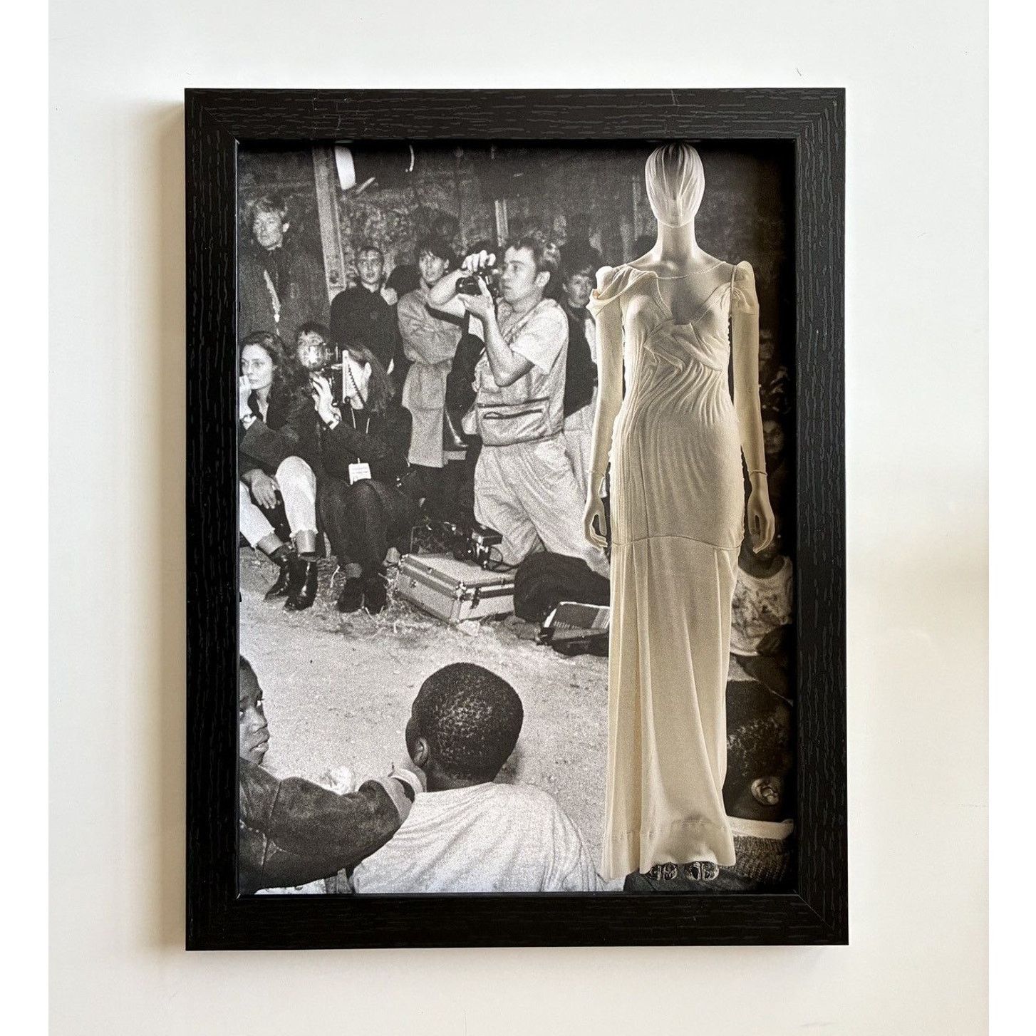 Maison Margiela Maison Margiela Archive Fashion runway photo framed 9x12 Size ONE SIZE - 1 Thumbnail