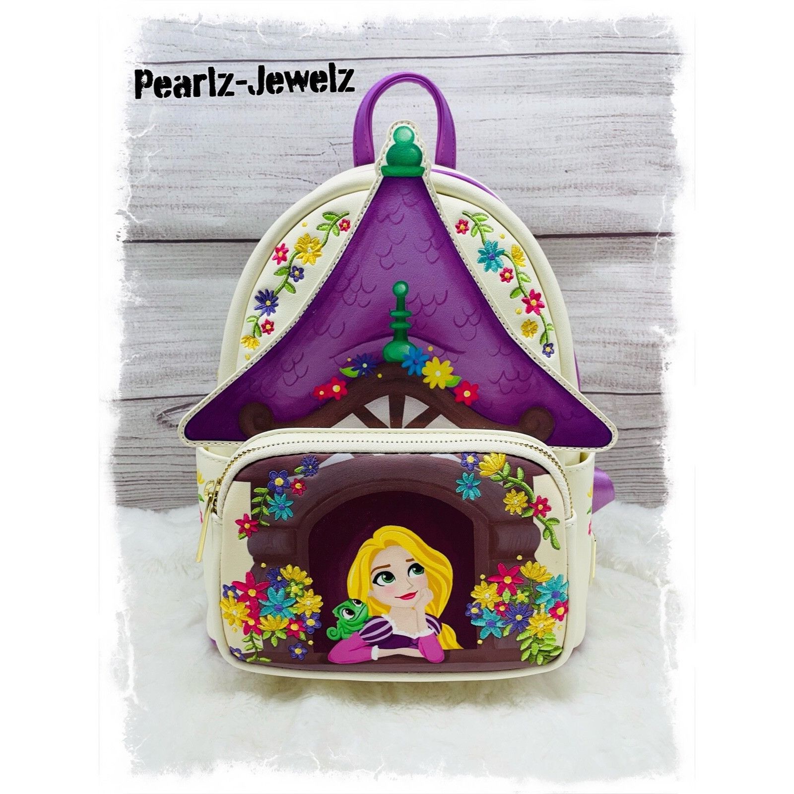 Disney Loungefly Disney Princess Rapunzel Tangled Tower Scene Mini Size ONE SIZE - 1 Thumbnail