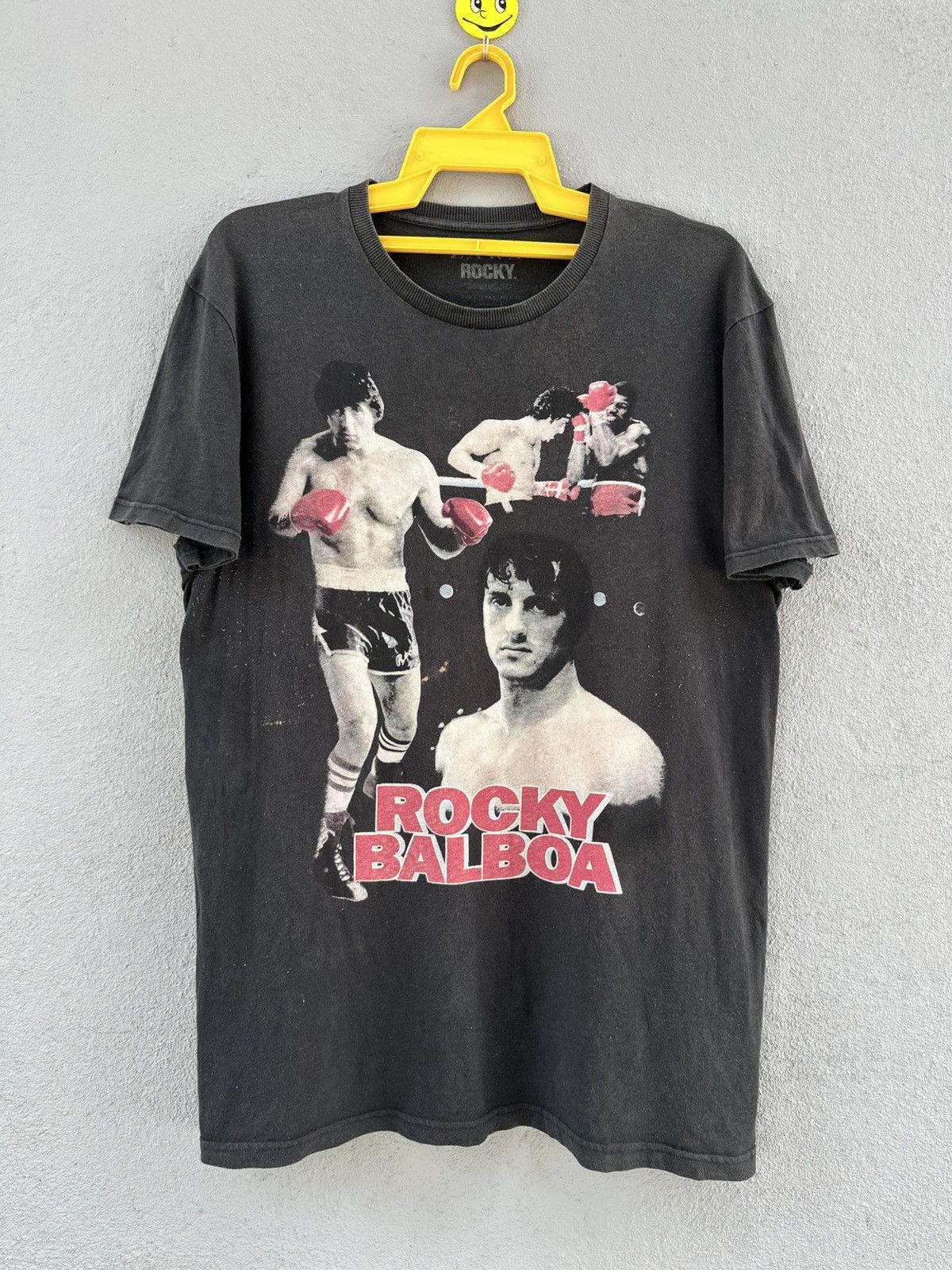 Rap Tees Thrashed Rocky Balboa Film Zara Faded Tee Size US L / EU 52-54 / 3 - 2 Thumbnail