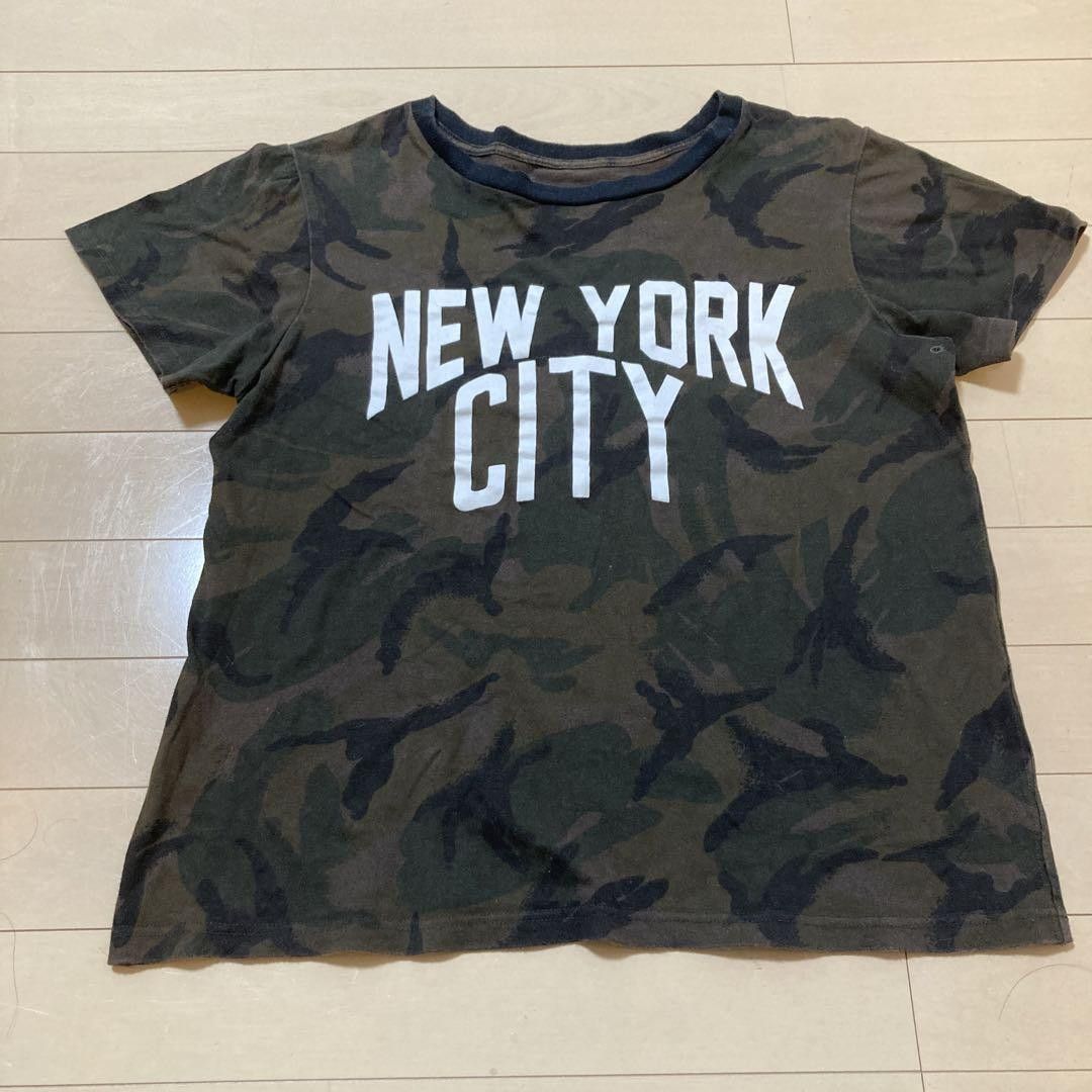 Number (N)ine "NEW YORK CITY" Camo Tee Size US L / EU 52-54 / 3 - 1 Thumbnail