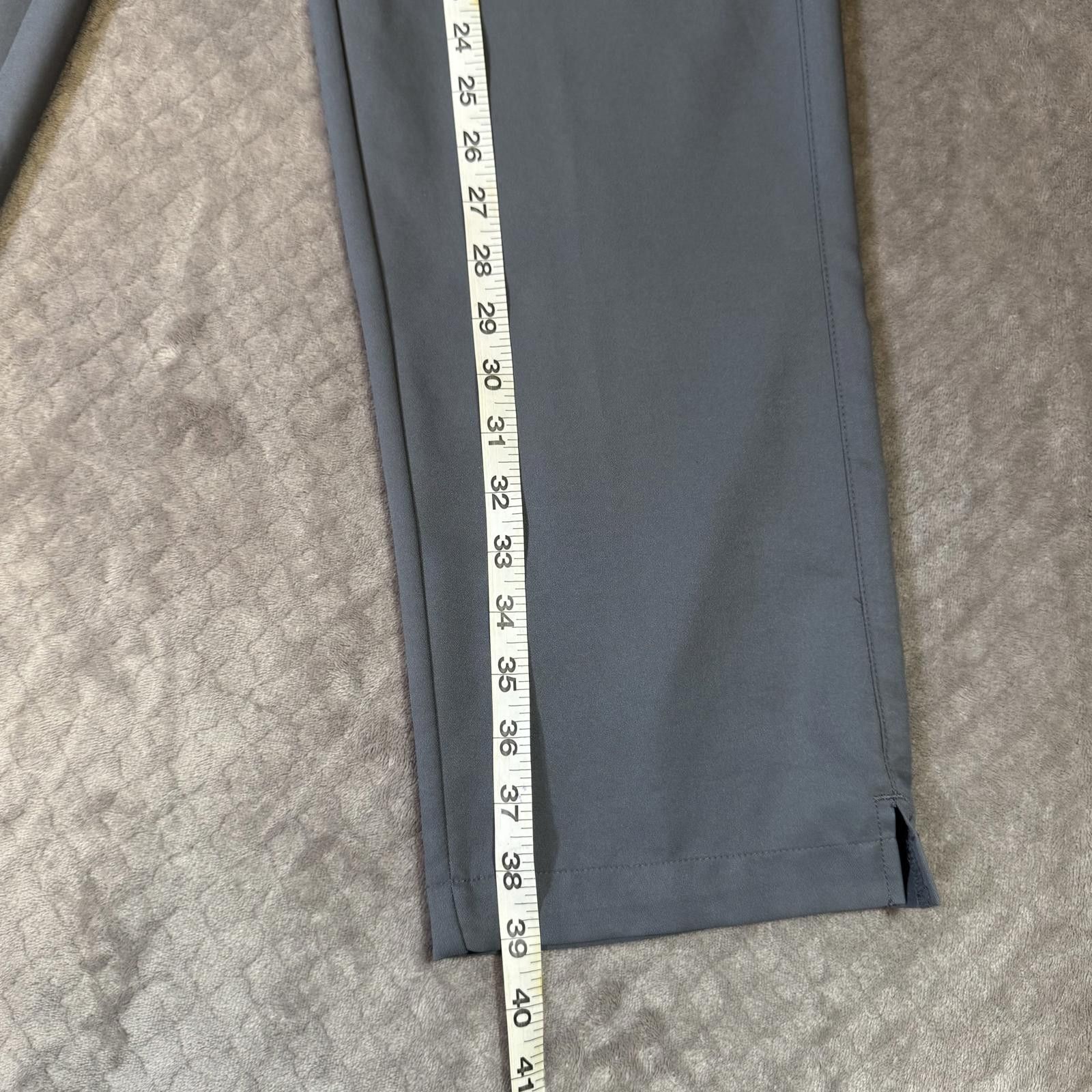 Designer Tek Gear Golf Pants Men's 32X30 Gray Size 38R - 7 Thumbnail