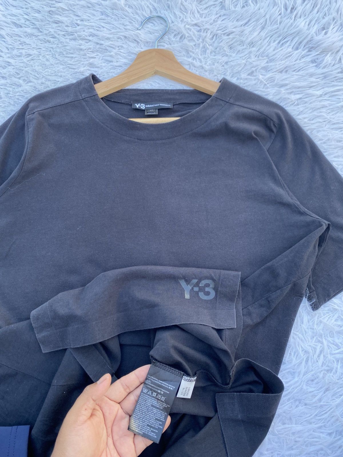 Yohji Yamamoto Rare Adidas x Yohji Yamamoto Y-3 Long Tshirt Size US M / EU 48-50 / 2 - 8 Thumbnail