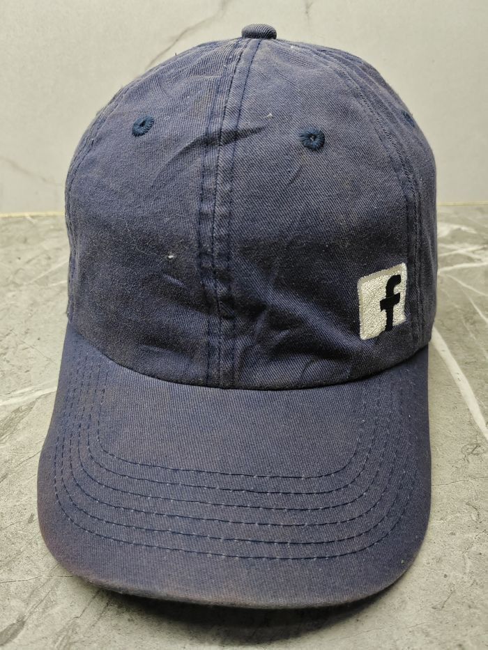 Vintage Vintage Facebook Cap Hat Size ONE SIZE - 1 Thumbnail