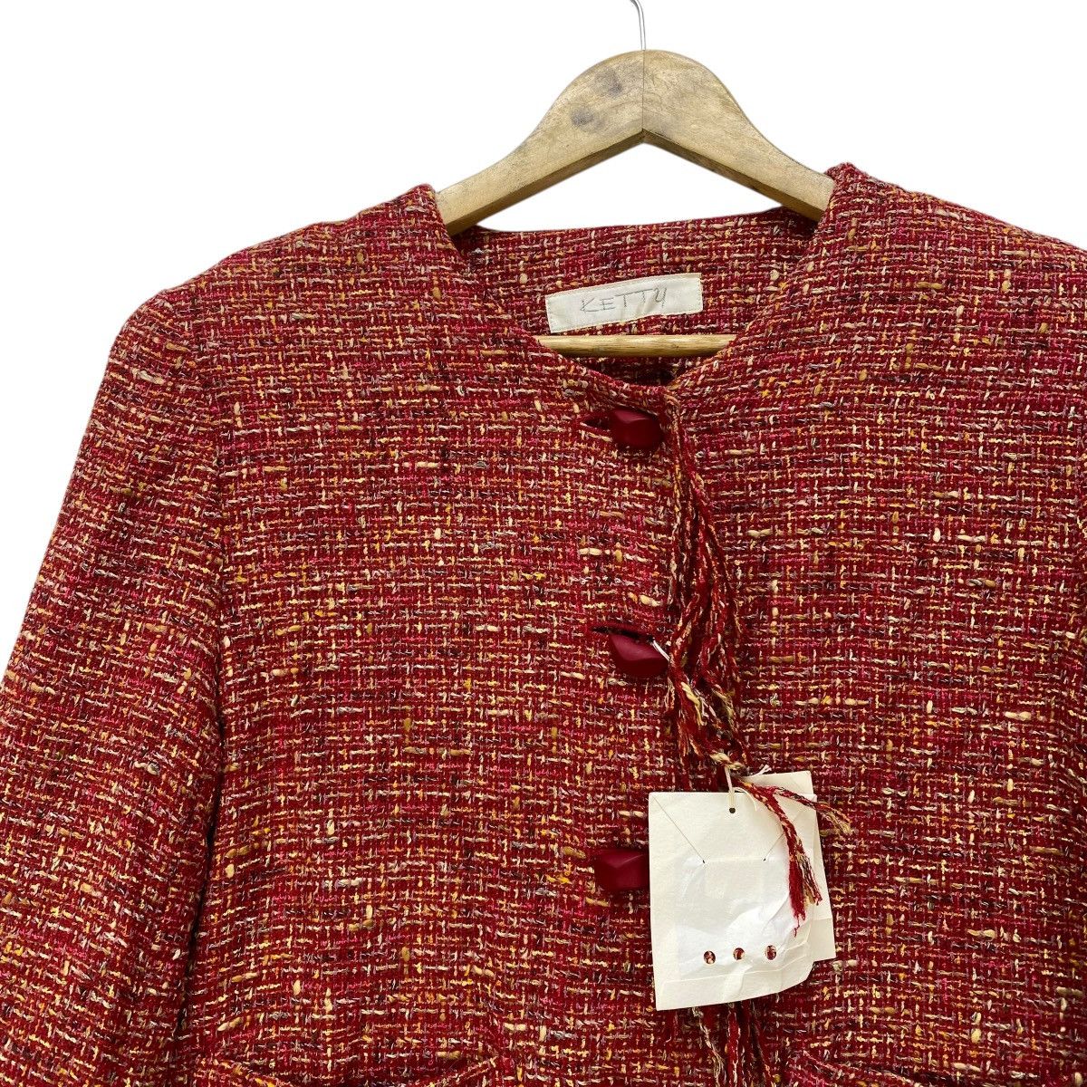 Kelty 💥Japanese Brand Vintage Ketty Fringe Cropped Jacket Size M / US 6-8 / IT 42-44 - 3 Thumbnail
