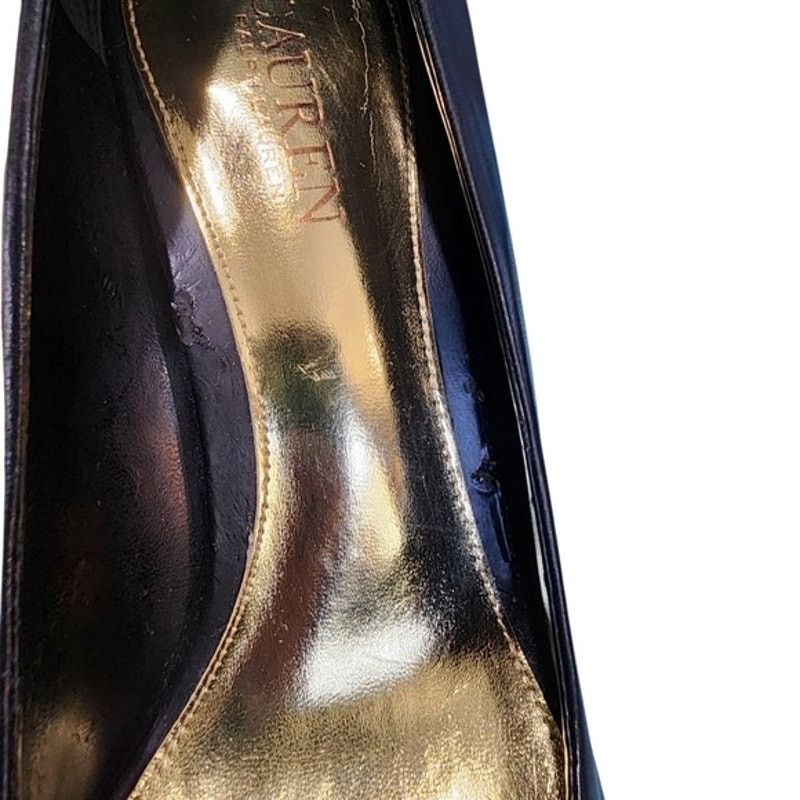 Lauren Ralph Lauren Lauren Ralph Lauren Alani Black Leather Stiletto Heels 9.5 Size US 9.5 / IT 39.5 - 12 Thumbnail