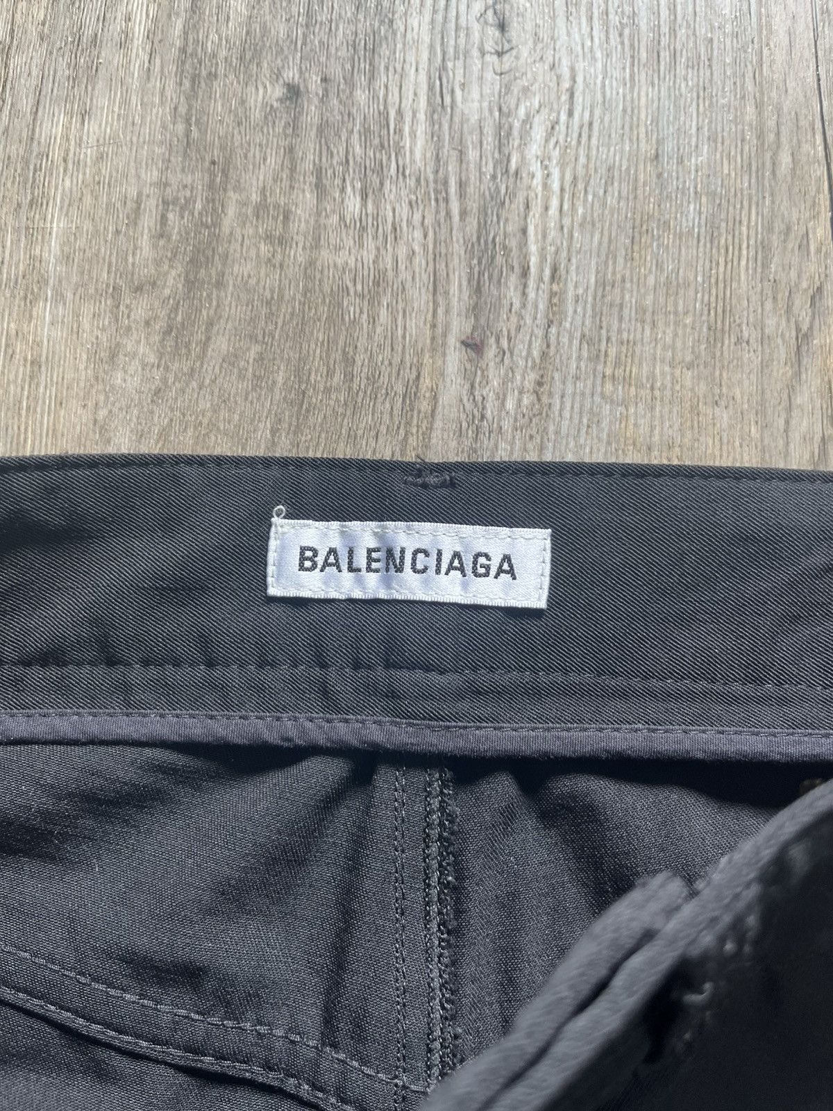 Balenciaga Sample Balenciaga wide suit Pants in Black Size US 26 / EU 42 - 5 Thumbnail