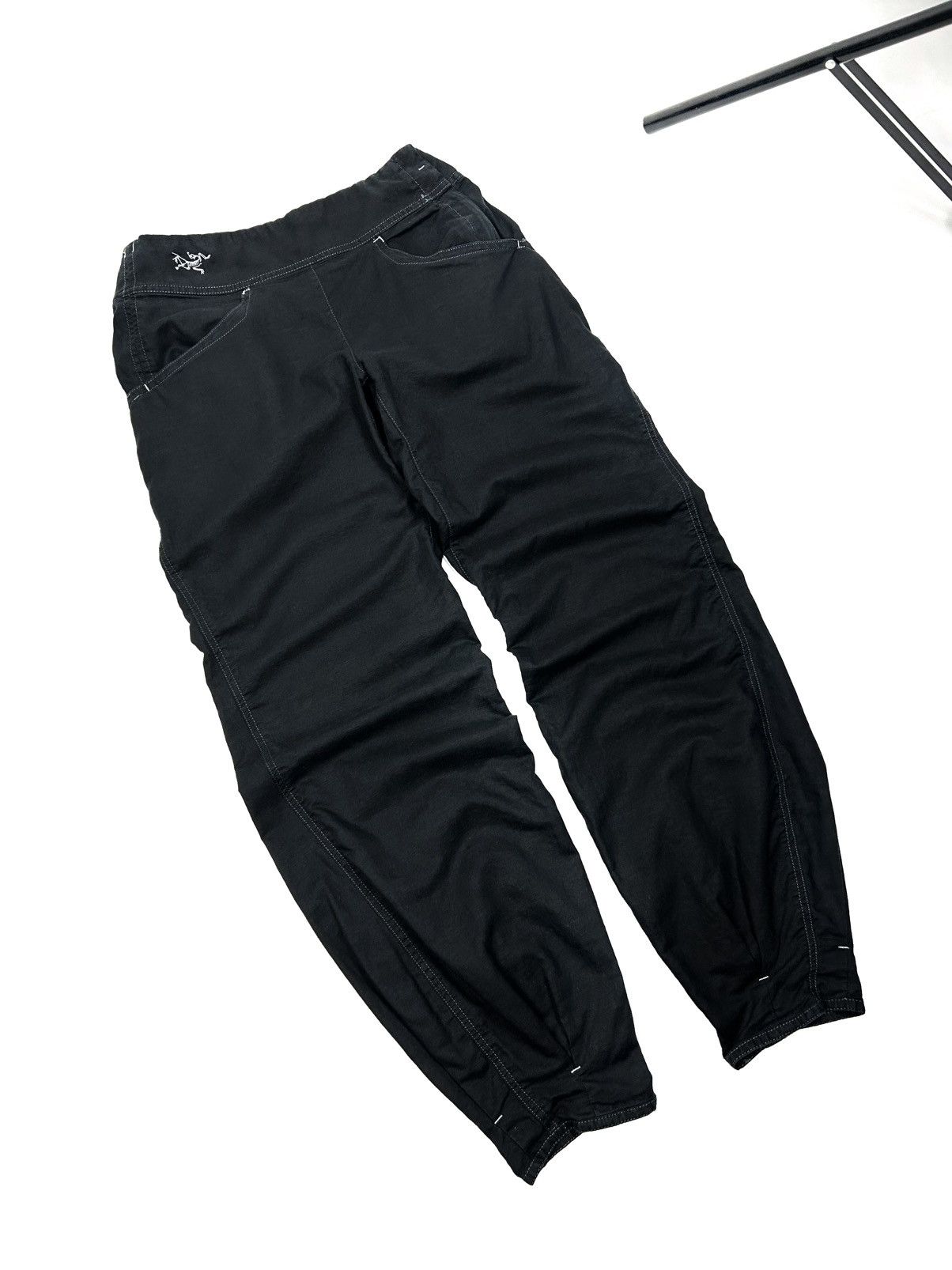 Arc'teryx Arc’teryx Japanese Linen Pants XS Black Avant-Garde Y2K Size 25" / US 0 / IT 36 - 3 Thumbnail