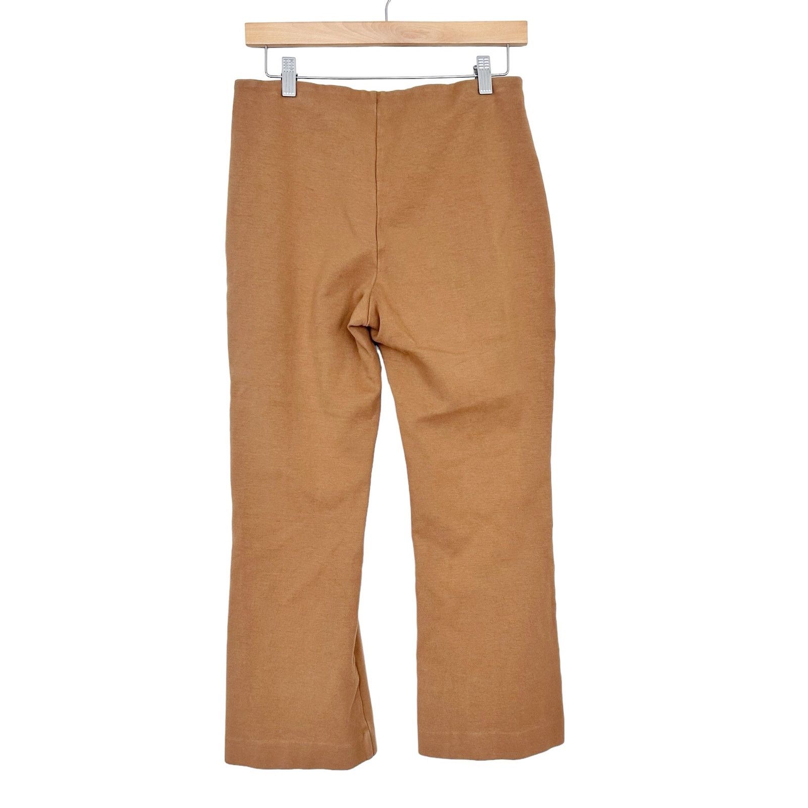 Everlane Everlane Tan The Dream Kick Flare Pull On Pants Sz L Size 34" / US 12 / IT 48 - 5 Thumbnail