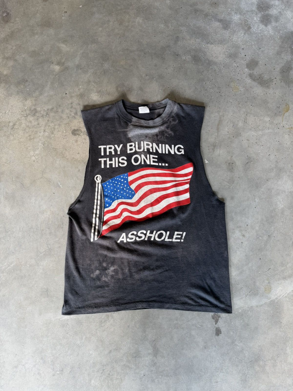 Vintage 90s Harley Cutoff Size US L / EU 52-54 / 3 - 1 Thumbnail