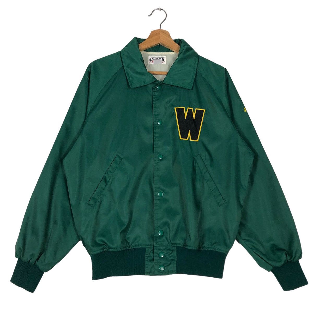 🔥90’s Hunting Jacket Cleah Ace Sporting Goods Big Logo