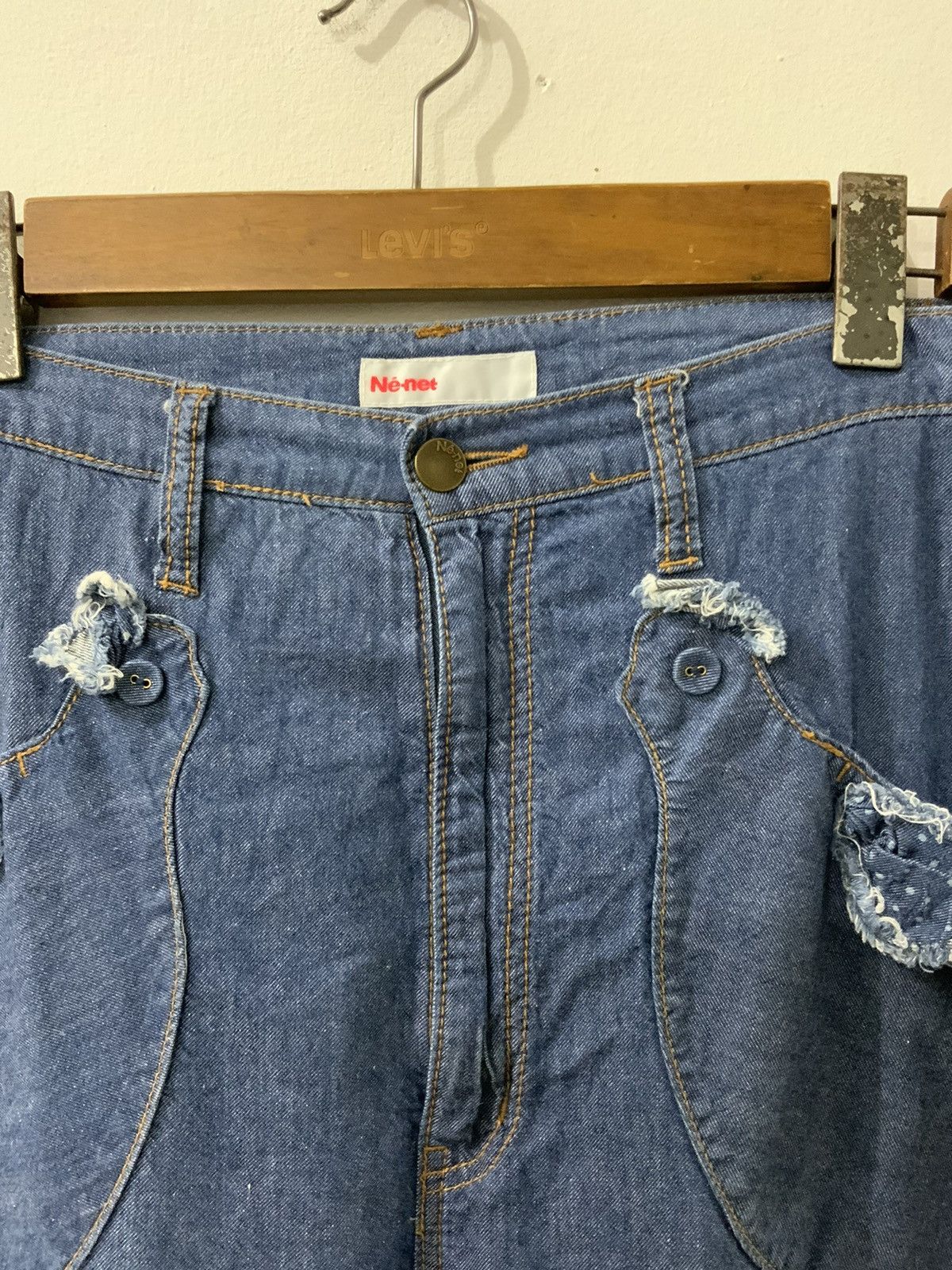 Issey Miyake Ne-Net Issey Miyake Jeans Size US 32 / EU 48 - 13 Thumbnail