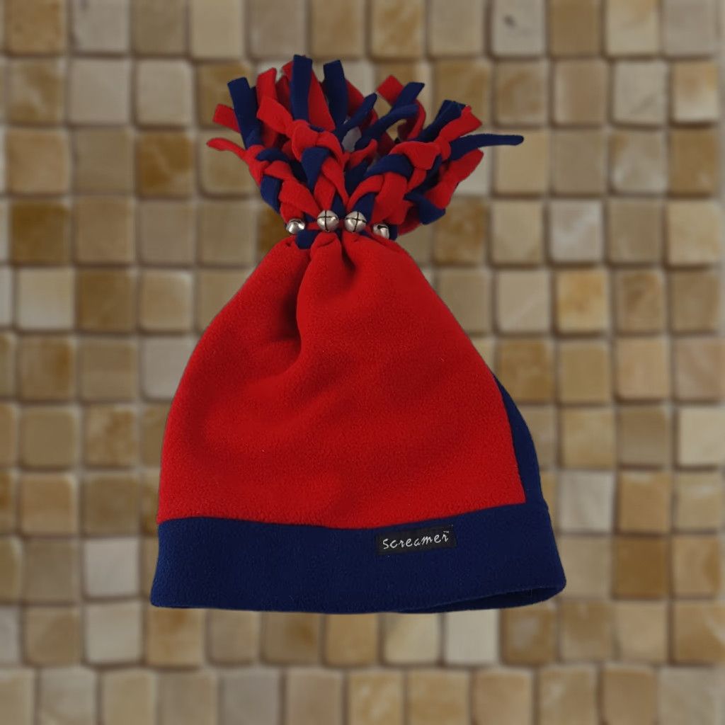 Vintage Vintage Screamer Brand Jester Pom-Pom Ski Beanie One Size Fleece Toboggan Winter Hat Cap United States Made Size US M / EU 48-50 / 2 - 1 Thumbnail