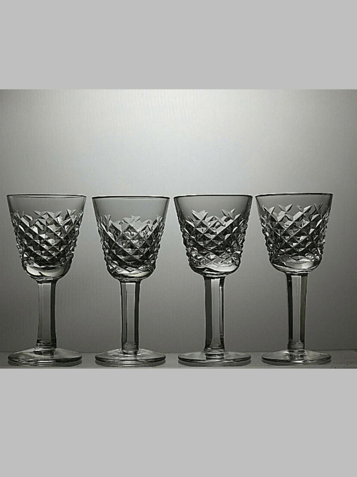 Other Waterford Crystal Alana Cut Set Of 4 Liqueur Glasses 3 1/2" Size ONE SIZE - 1 Thumbnail