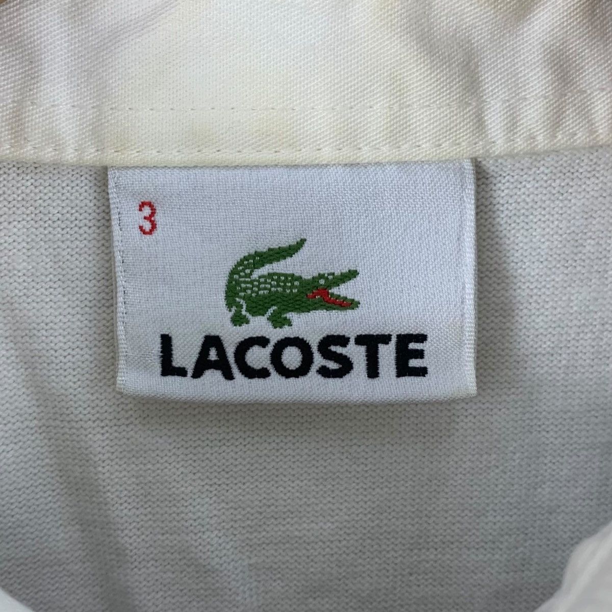 Lacoste Vintage LACOSTE FRANCE Golf Collection Striped Polo Tee Size US M / EU 48-50 / 2 - 5 Thumbnail