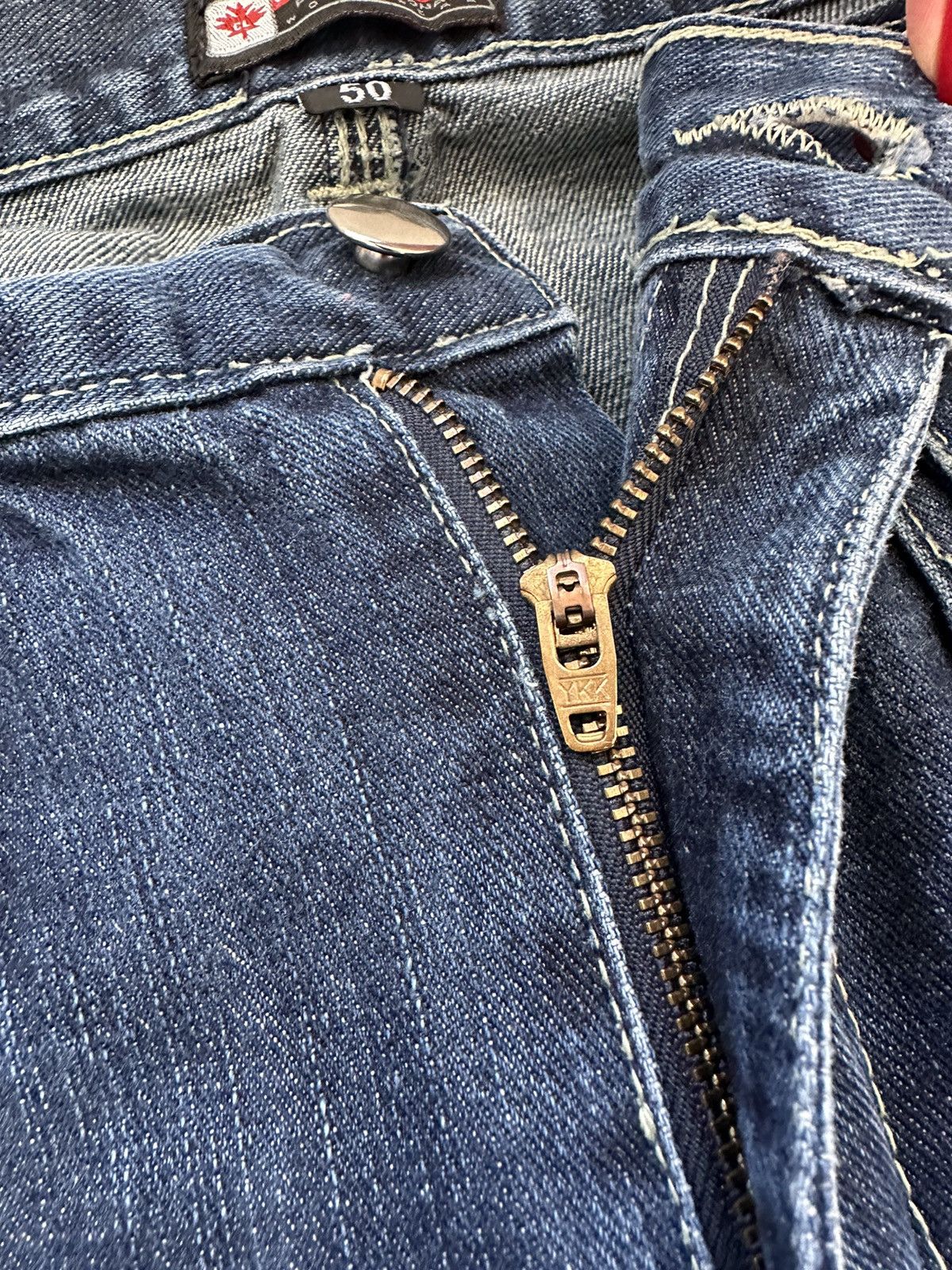 Vintage Vintage Y2k Canadian Line Cargo Jeans Working Size US 34 / EU 50 - 12 Thumbnail