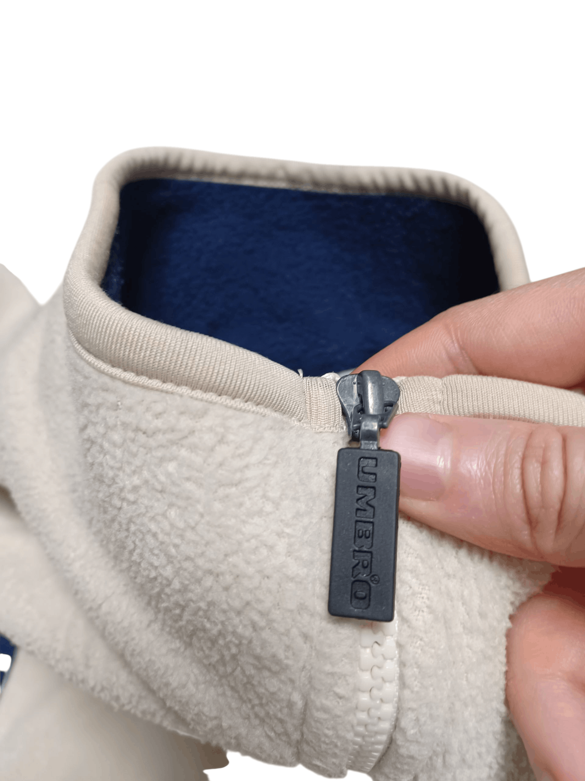 Umbro UMBRO VINTAGE FLEECE BEIGE 1/3 FLEECE SWEATSHIRT Size US L / EU 52-54 / 3 - 3 Thumbnail