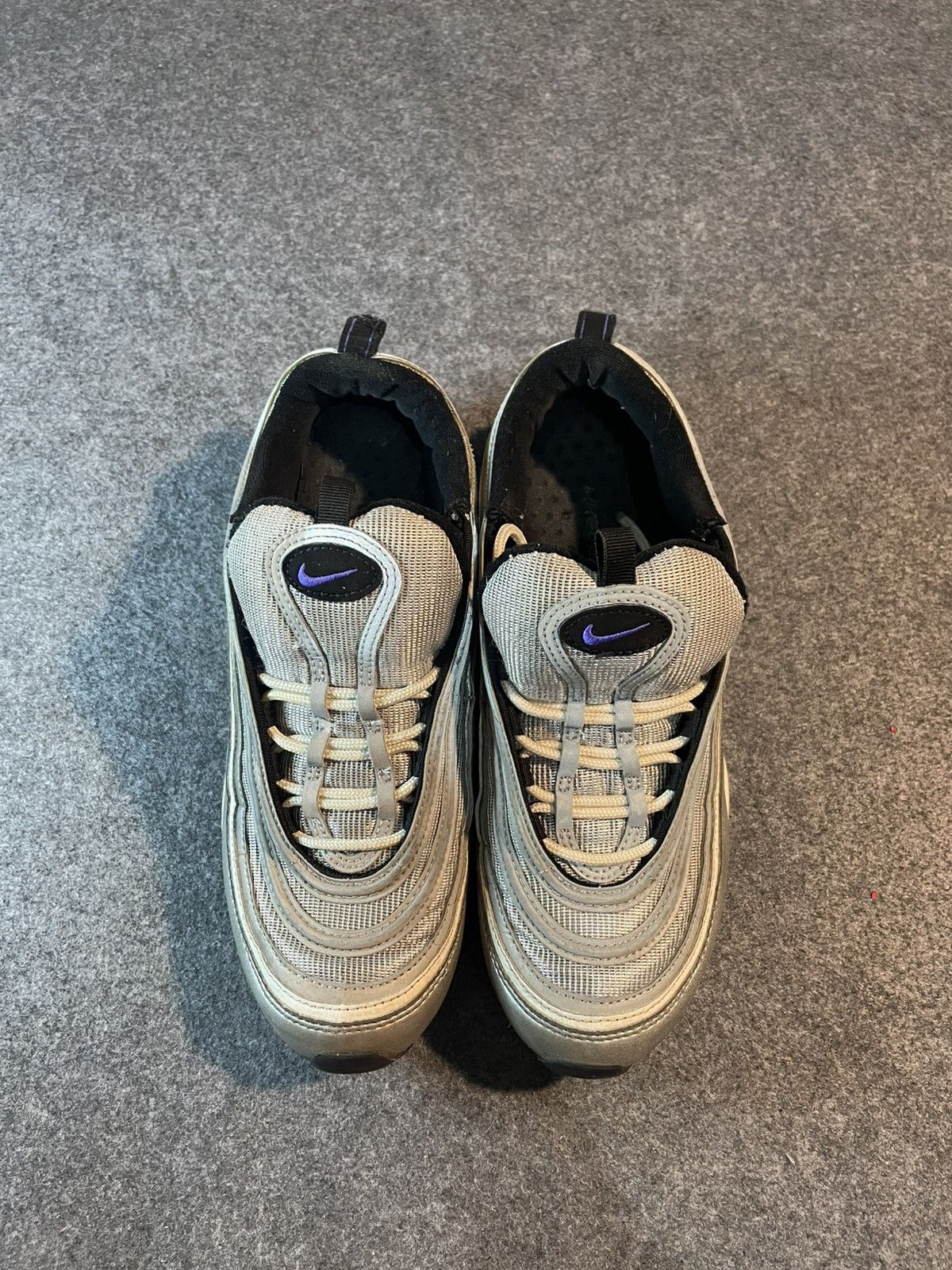 Nike Nike Air Max 97 Silver Violet Size US 7.5 / EU 40-41 - 2 Thumbnail