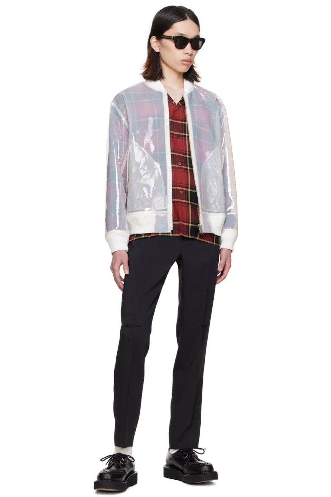 Undercover PVC Bomber Jacket Size US L / EU 52-54 / 3 - 15 Thumbnail