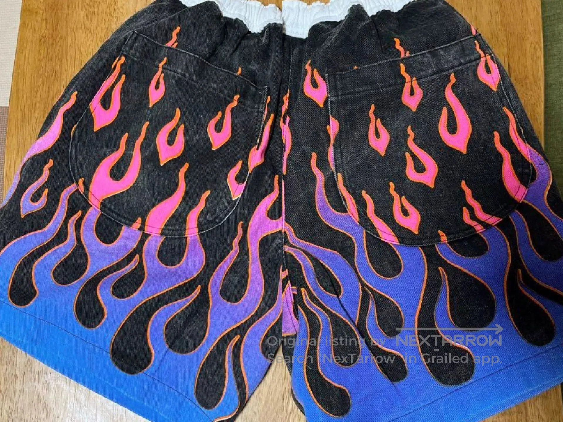 G2000 Flames Printed Easy Short Pants. Size US 30 / EU 46 - 4 Thumbnail