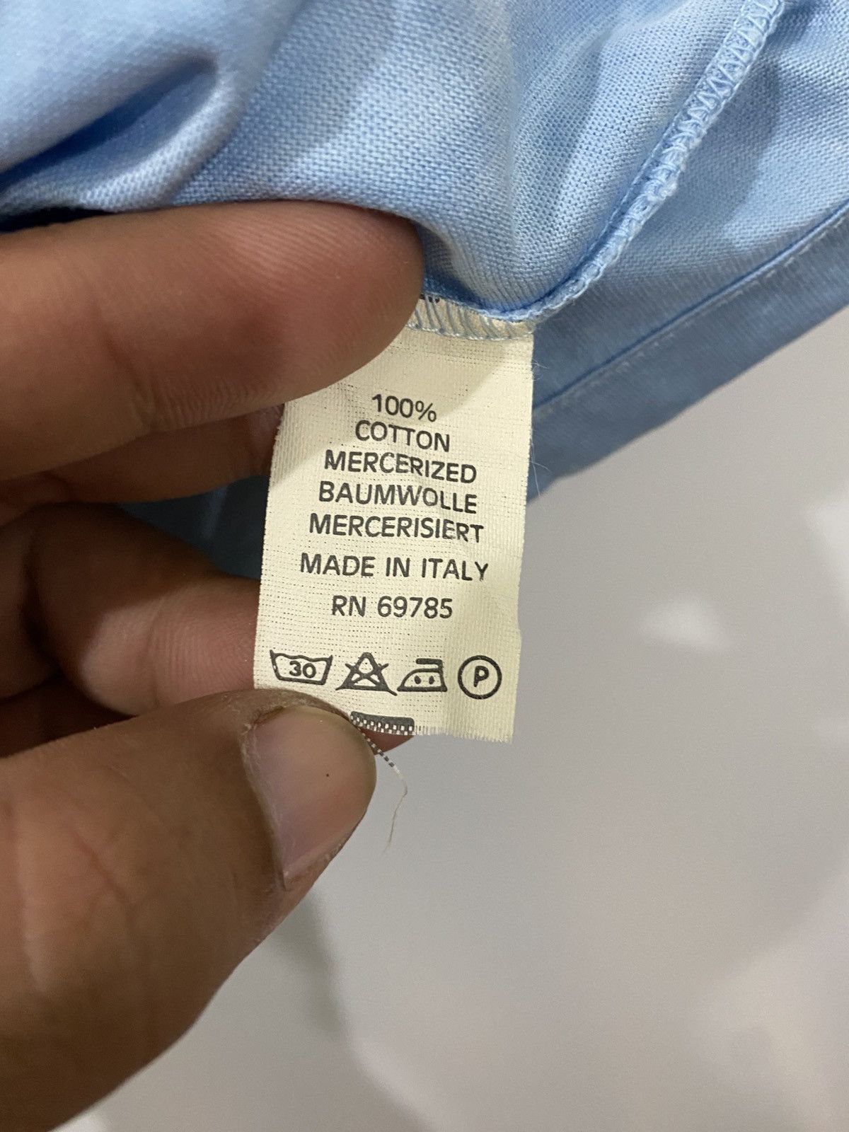 Christian Dior Monsieur vintage Christian Dior Monsieur light blue polo shirt Size US M / EU 48-50 / 2 - 6 Thumbnail
