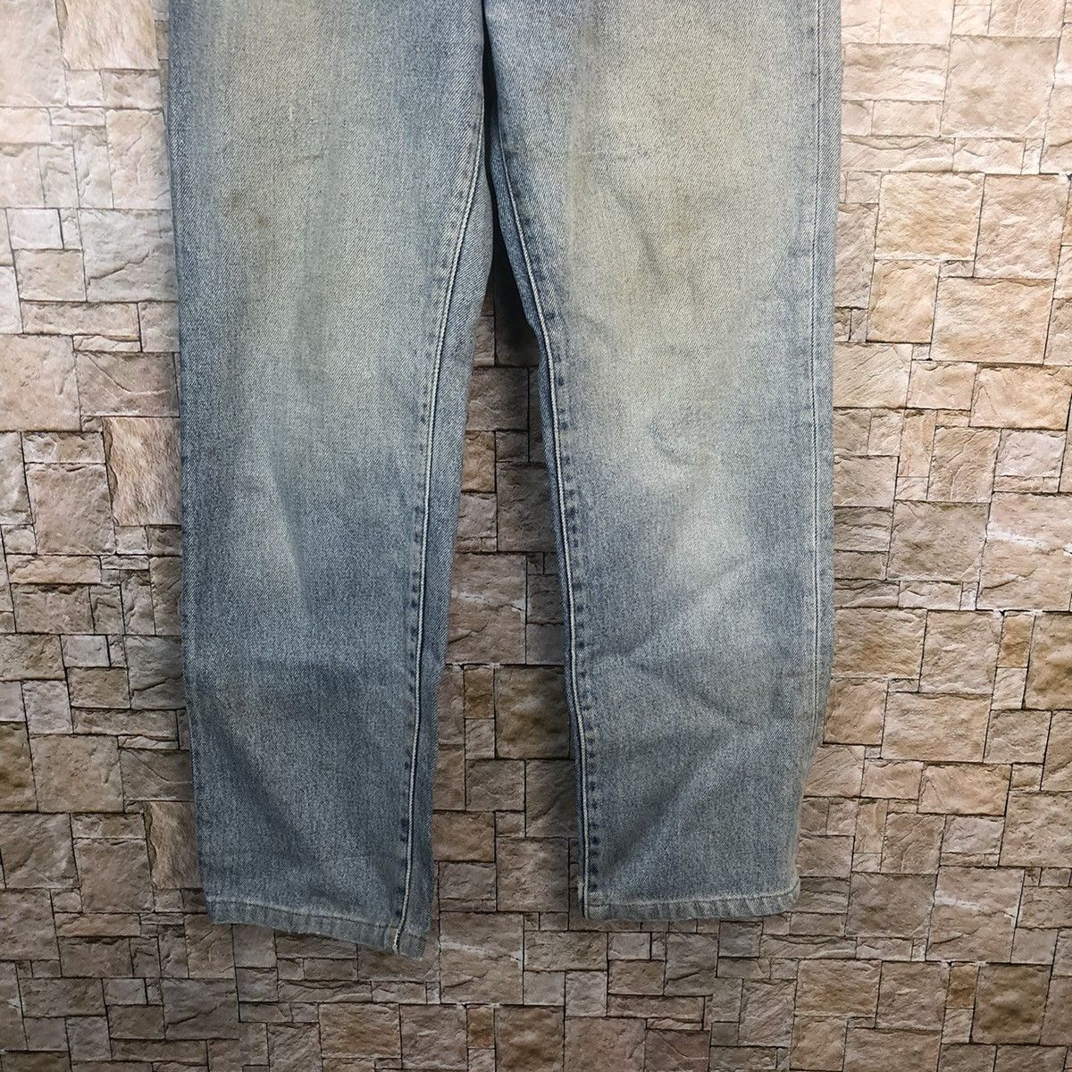 Japanese Brand Cantos vintage Blue Denim Pants #A54 Size US 28 / EU 44 - 8 Thumbnail