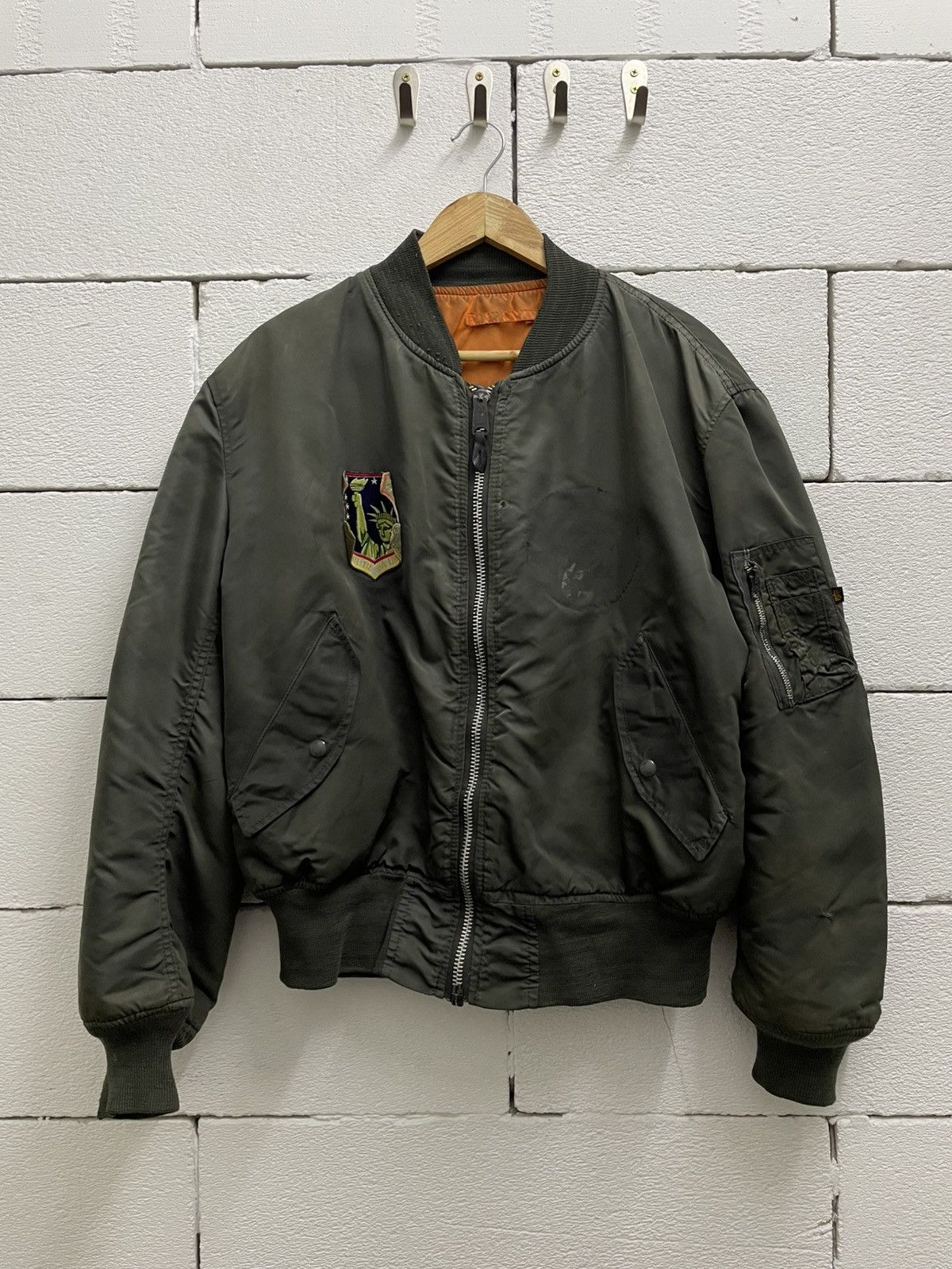 Alpha Industries Vintage 80s Alpha Industries USAF MA-1