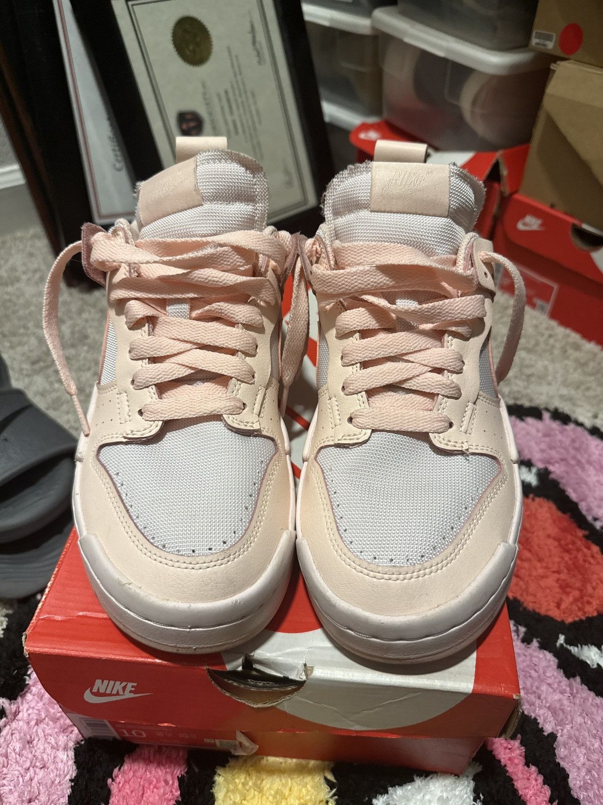 Nike Women’s Nike Dunk Low Disrupt (Pale Coral) (W 10) Size US 10 / IT 40 - 1 Thumbnail