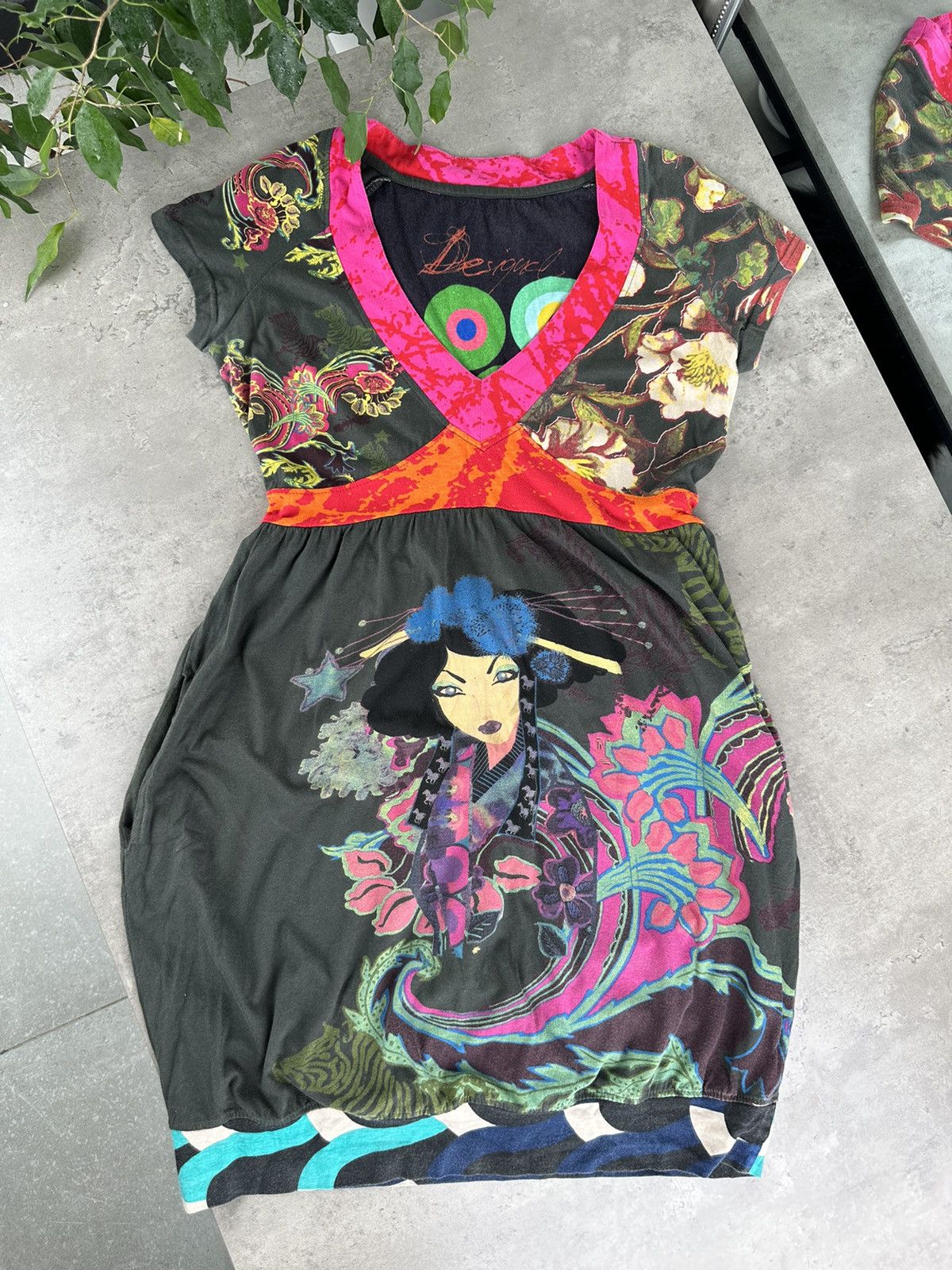 Desigual Desigual Multicolor Printed Dress Size M / US 6-8 / IT 42-44 - 1 Thumbnail