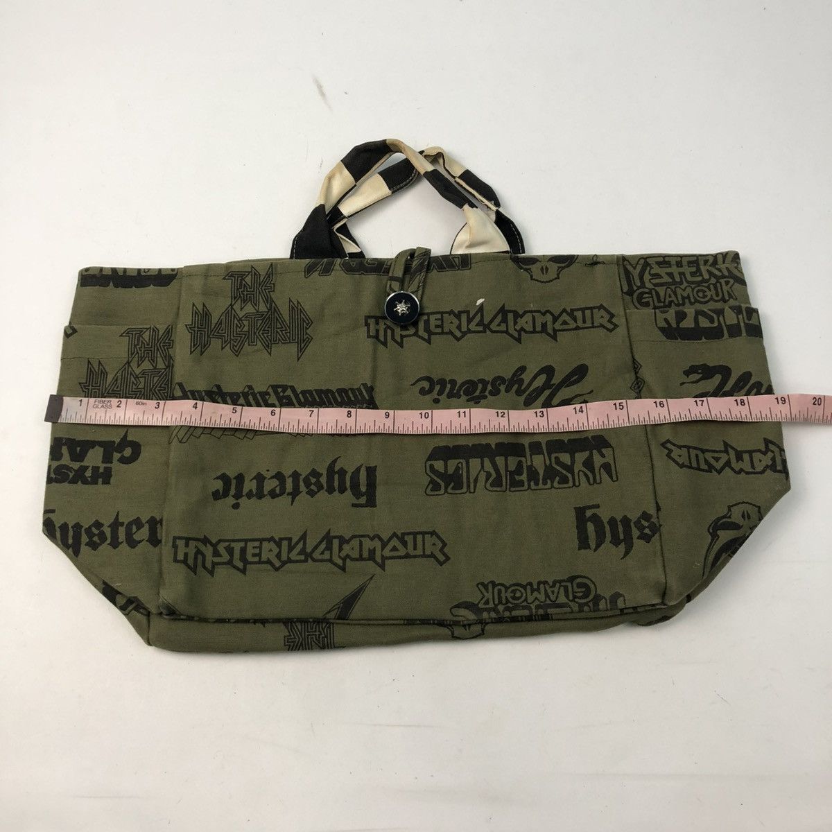 Hysteric Glamour ‼️LASTDROP‼️ HYSTERIC GLAMOUR MILITARY ROCK CARRY TOTE BAG Size ONE SIZE - 6 Thumbnail