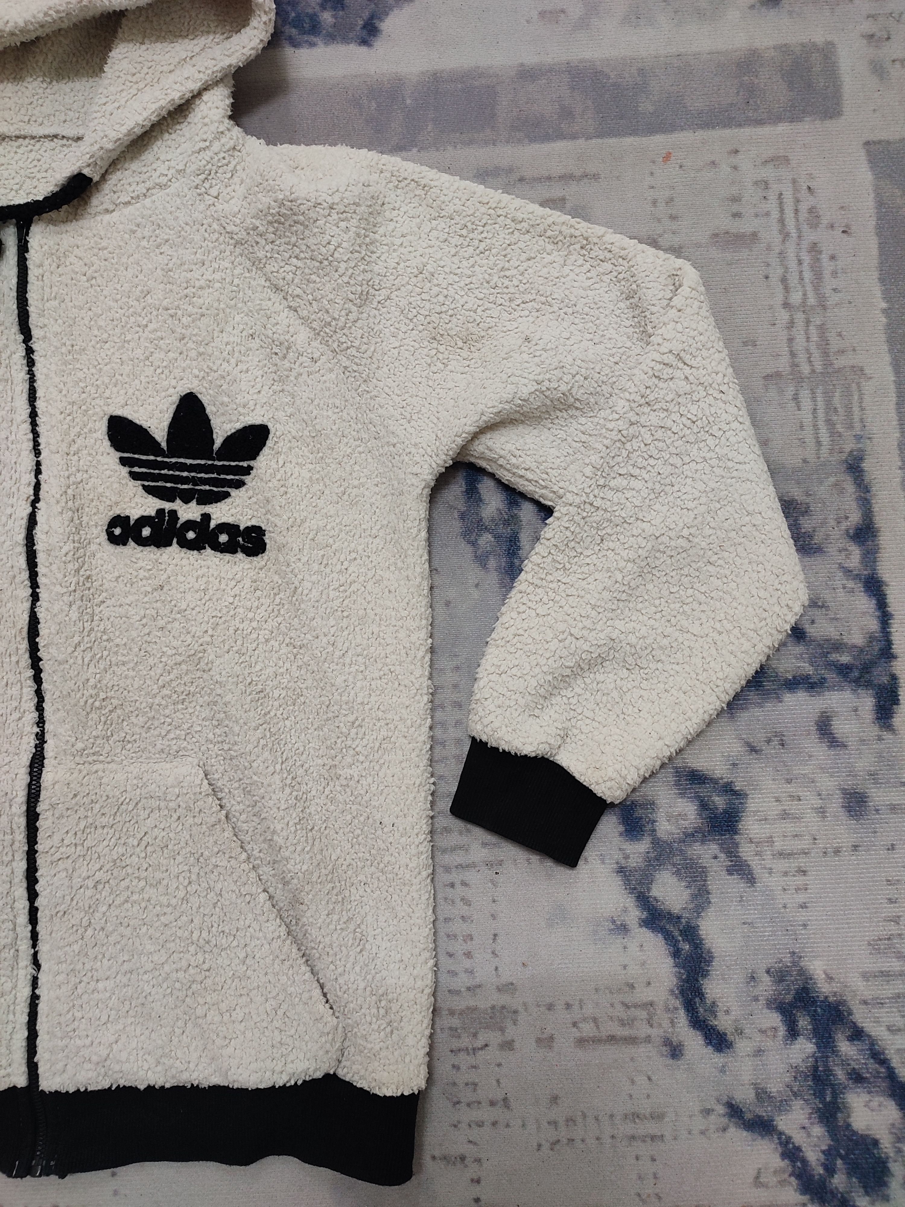 Adidas 💥90s Adidas Fleece Zip Up Hoodies Size US M / EU 48-50 / 2 - 3 Thumbnail
