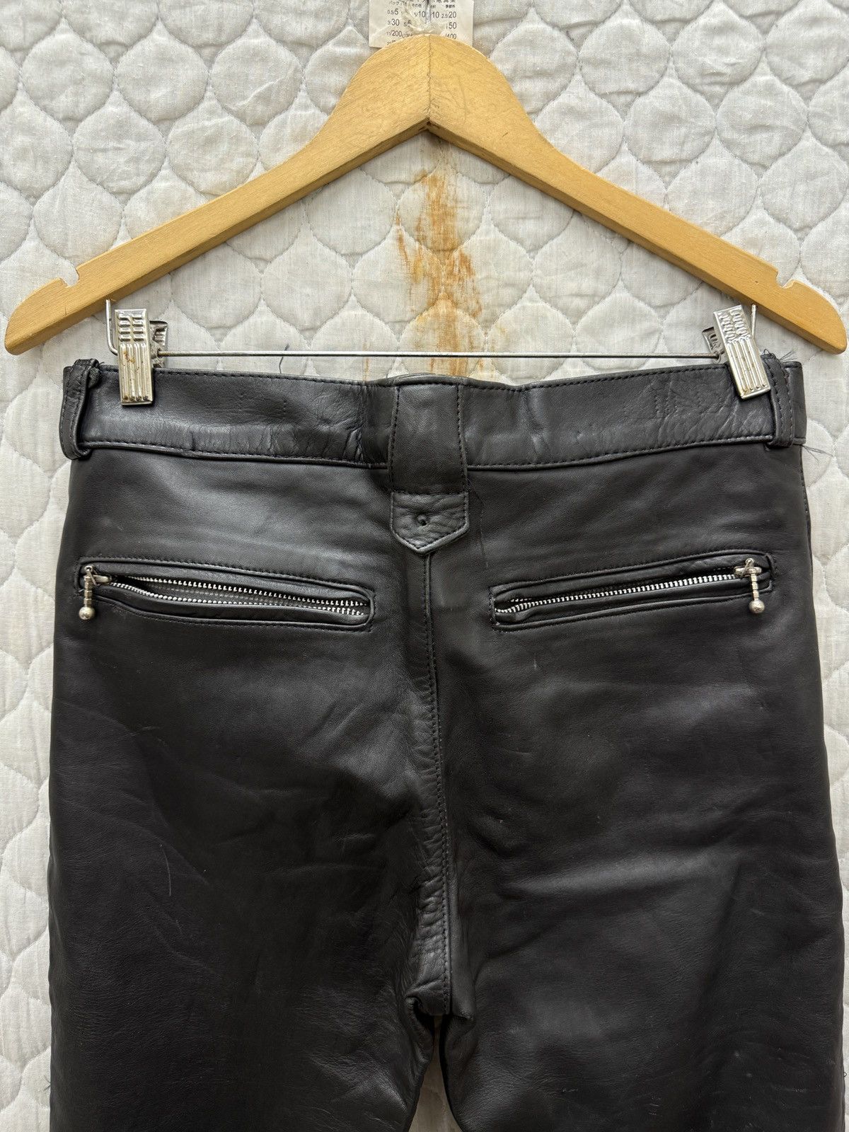 Genuine Leather 🔥🔥🔥STEALS CUIRS LONDON LEATHER PANTS Size US 31 - 8 Thumbnail