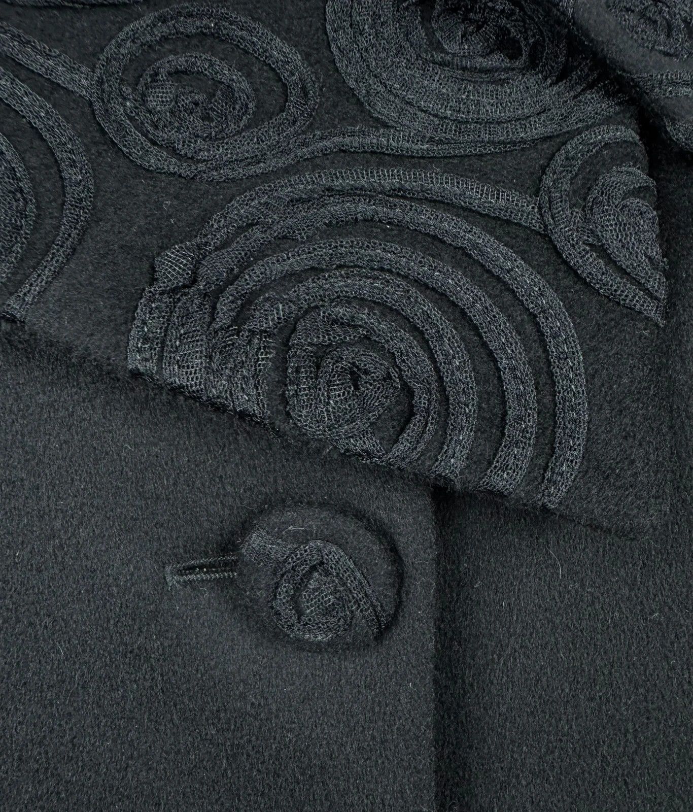 Cinzia Rocca Cinzia Rocca Loro Piana Wool Overcoat Embroidered size IT48 Size L / US 10 / IT 46 - 10 Thumbnail