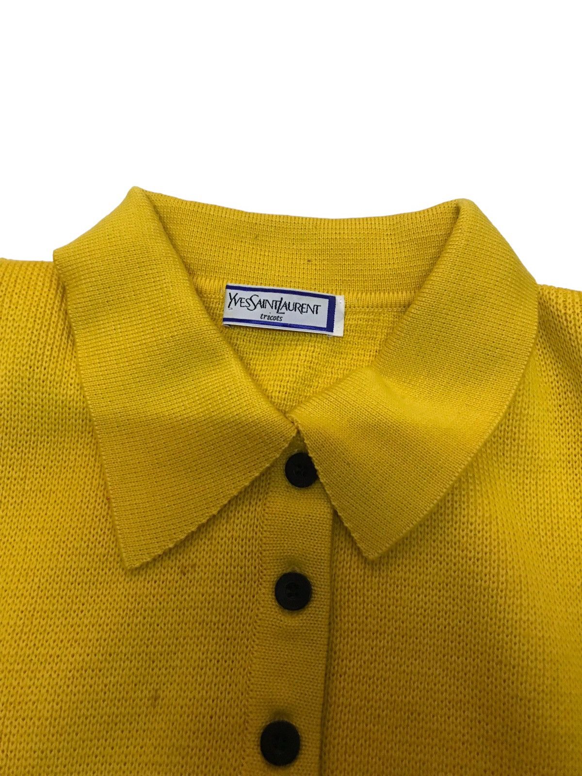 Yves Saint Laurent Yves Saint Laurent Yellow Knit Size US M / EU 48-50 / 2 - 3 Thumbnail