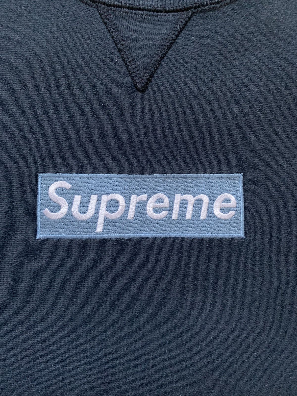 Supreme Supreme 1997 Ice On Navy Box Logo Crewneck Size US XL / EU 56 / 4 - 2 Thumbnail