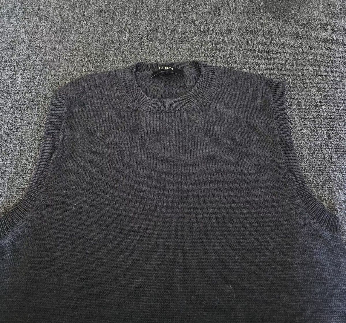 Fendi Fendi Wool Sweater Vest Size US M / EU 48-50 / 2 - 2 Thumbnail