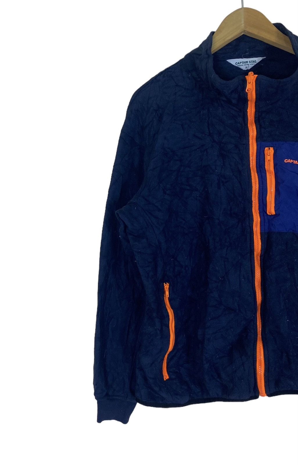 Japanese Brand Japanese Ourdoor Captain Stag Zip Up Fleece Jacket Size US L / EU 52-54 / 3 - 2 Thumbnail