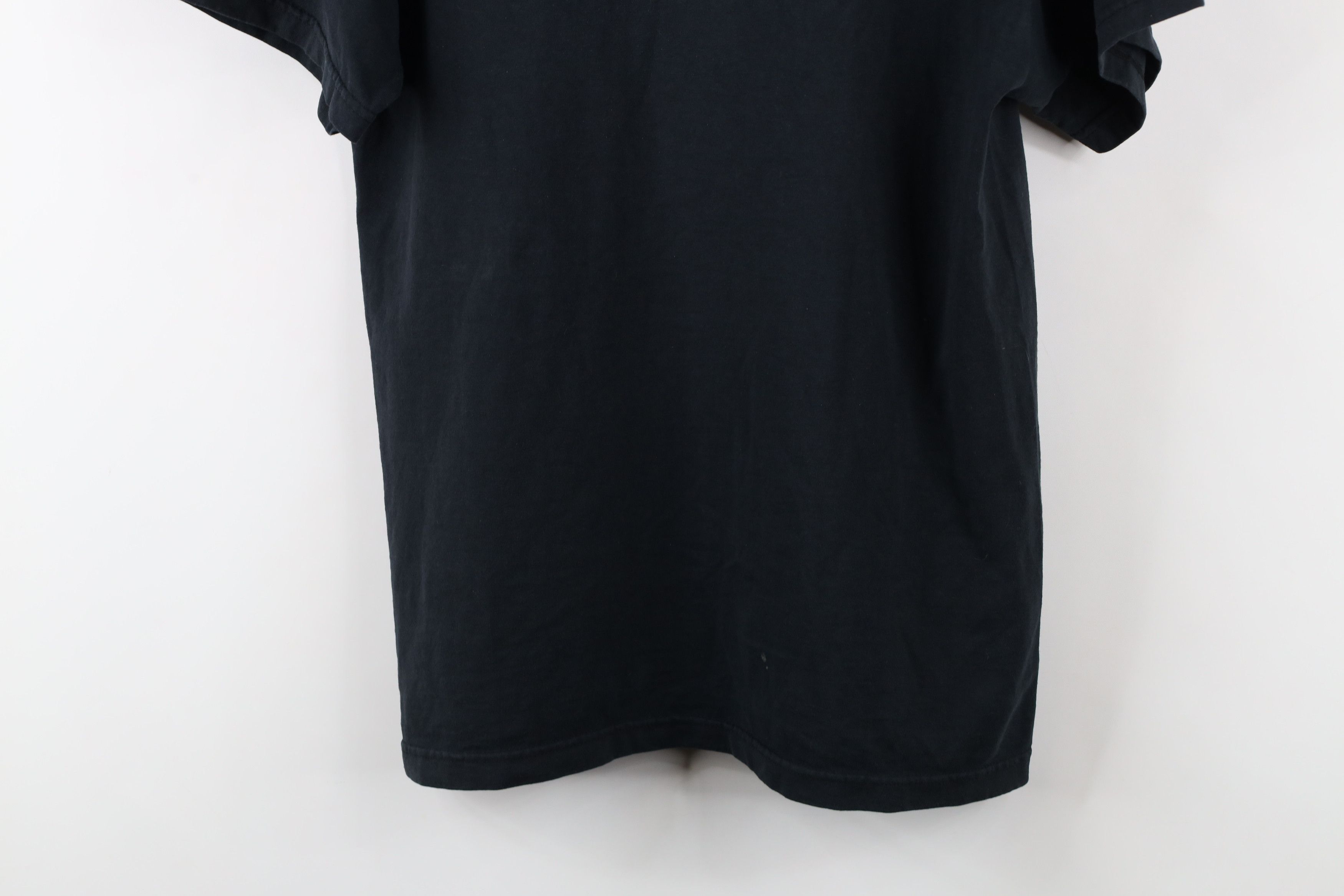 Vintage Vintage 90s Streetwear Blank Short Sleeve T-Shirt Black Size US M / EU 48-50 / 2 - 3 Thumbnail