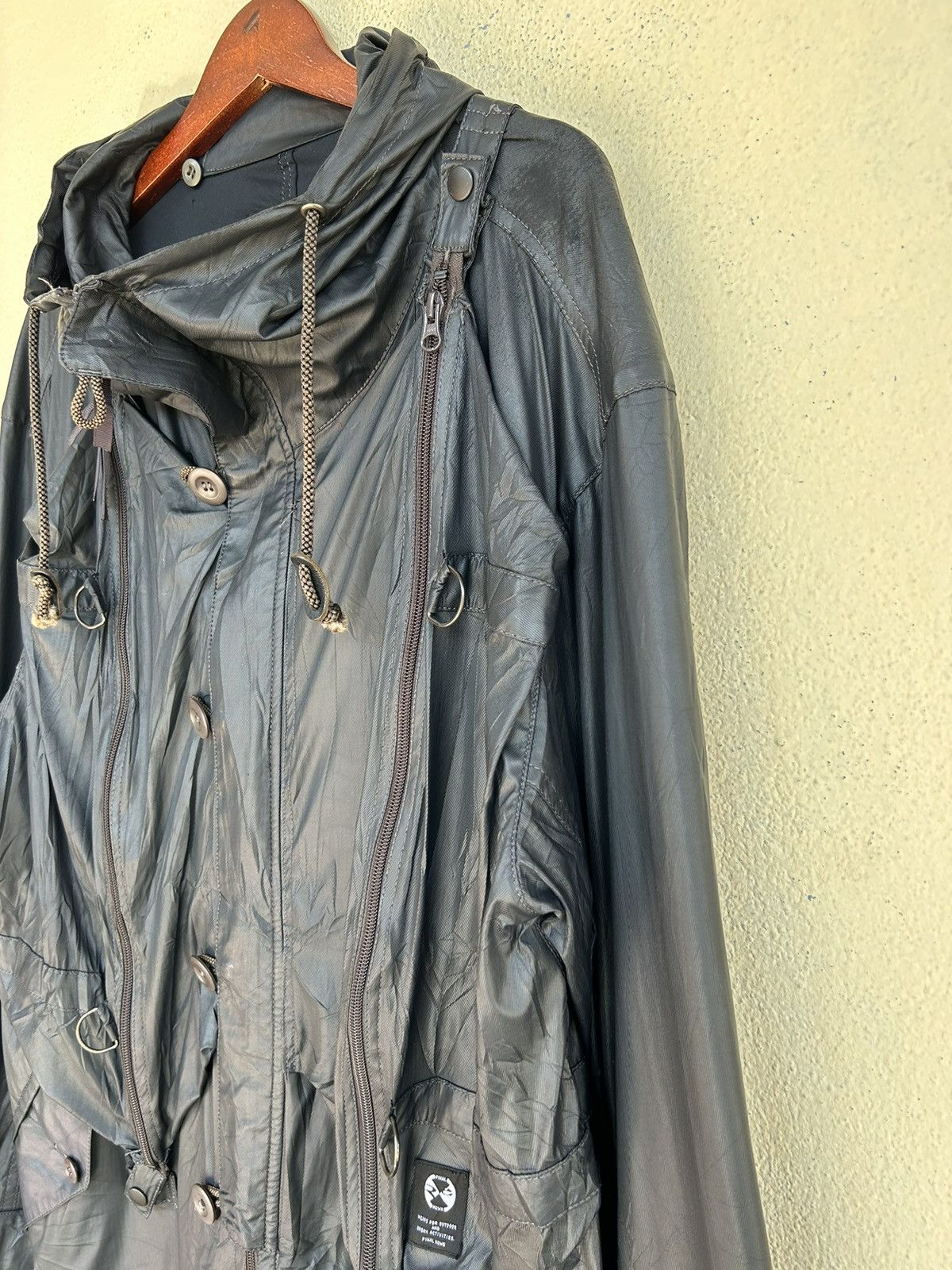 Final Home Final Home Prototype Sample Waxed Hooded Jacket Size US M / EU 48-50 / 2 - 8 Thumbnail