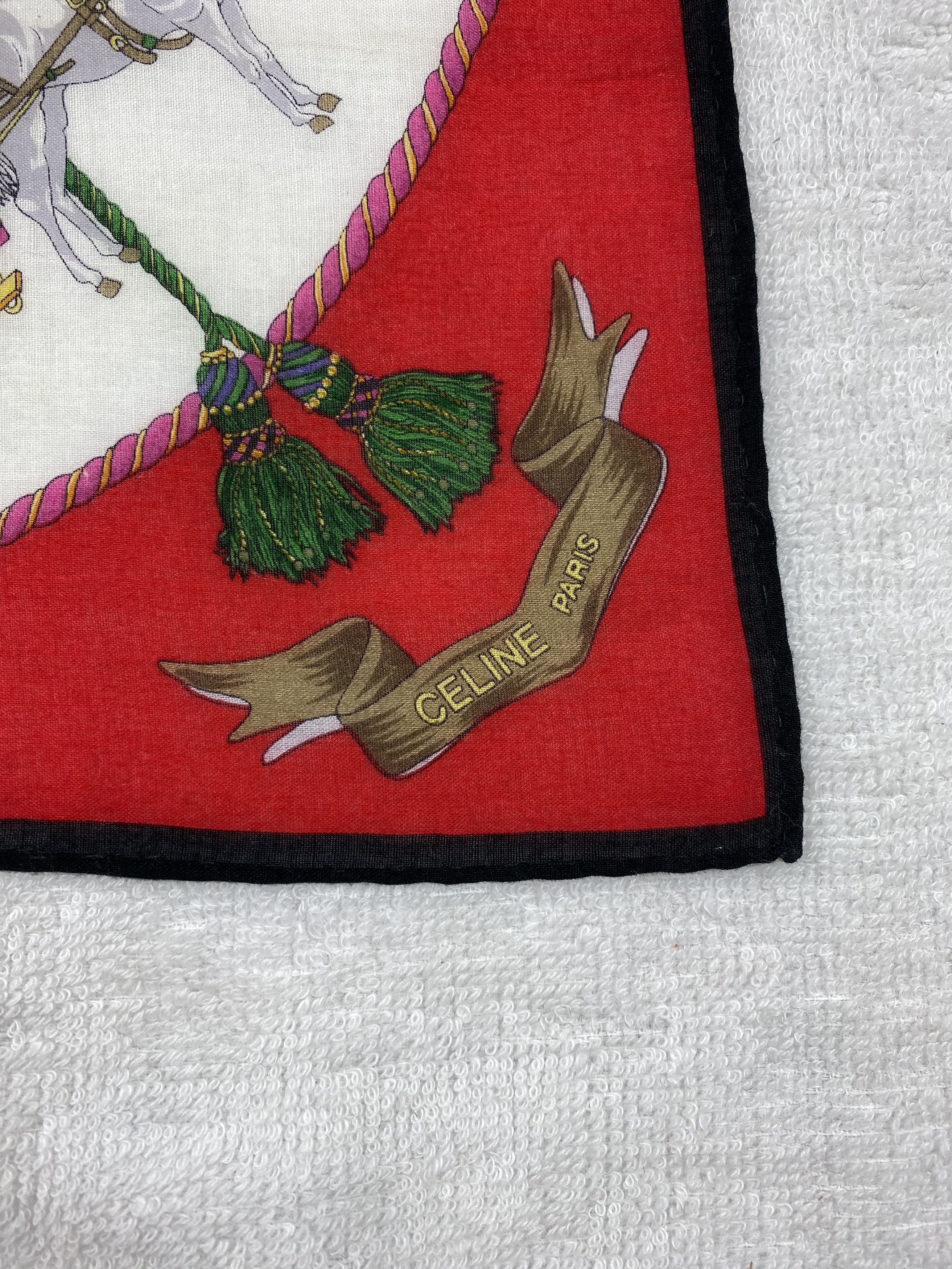 Celine Celine Handkerchief / Bandana / Neckerchief Size ONE SIZE - 5 Thumbnail