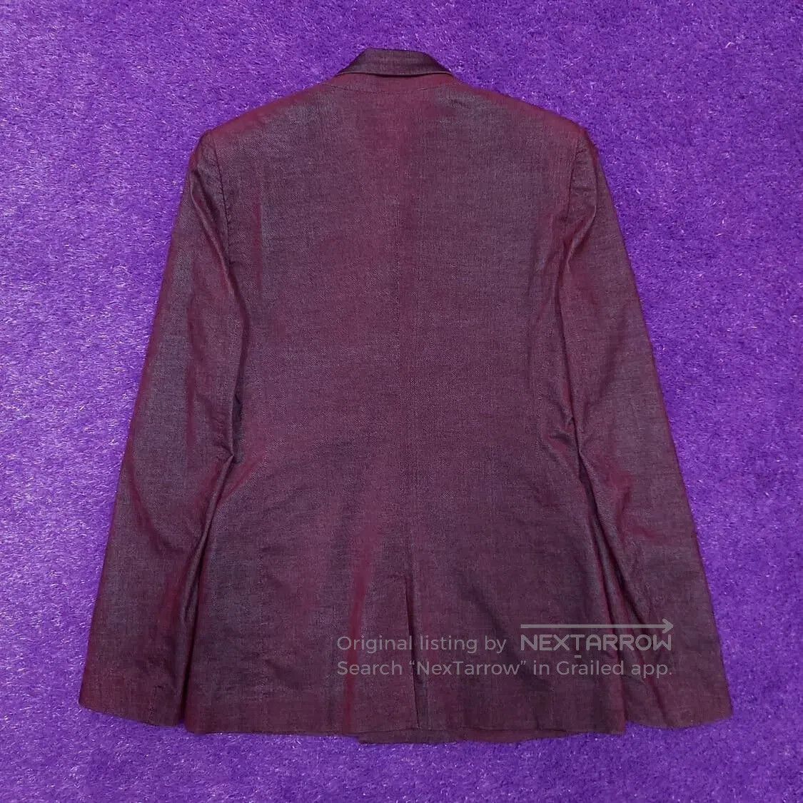 Ann Demeulemeester Ann Demeulemeester Bordeaux Coat. Size US M / EU 48-50 / 2 - 6 Thumbnail