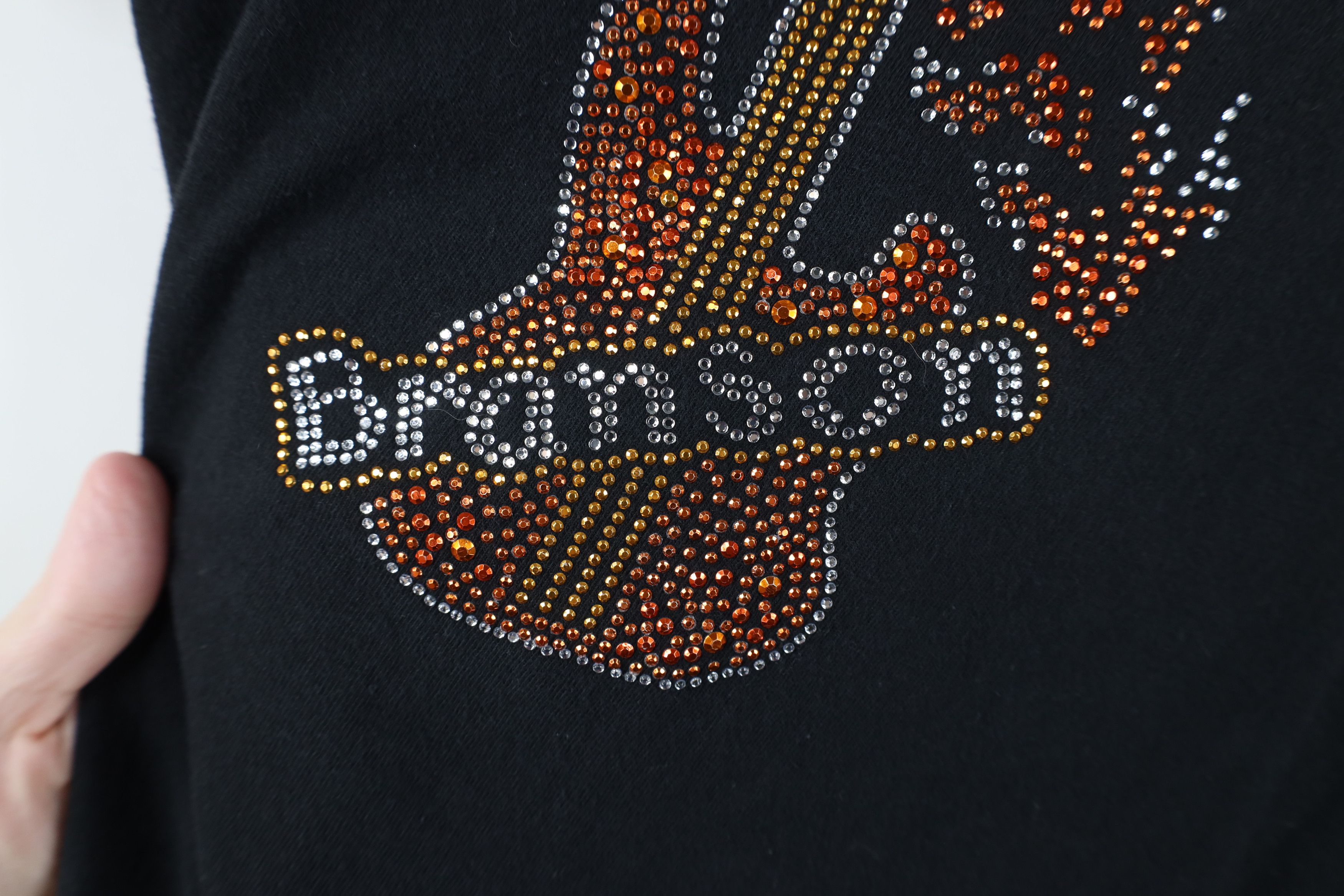 Vintage Vintage 90s Y2K Streetwear Fire Flames Guitar T-Shirt Size S / US 4 / IT 40 - 10 Thumbnail