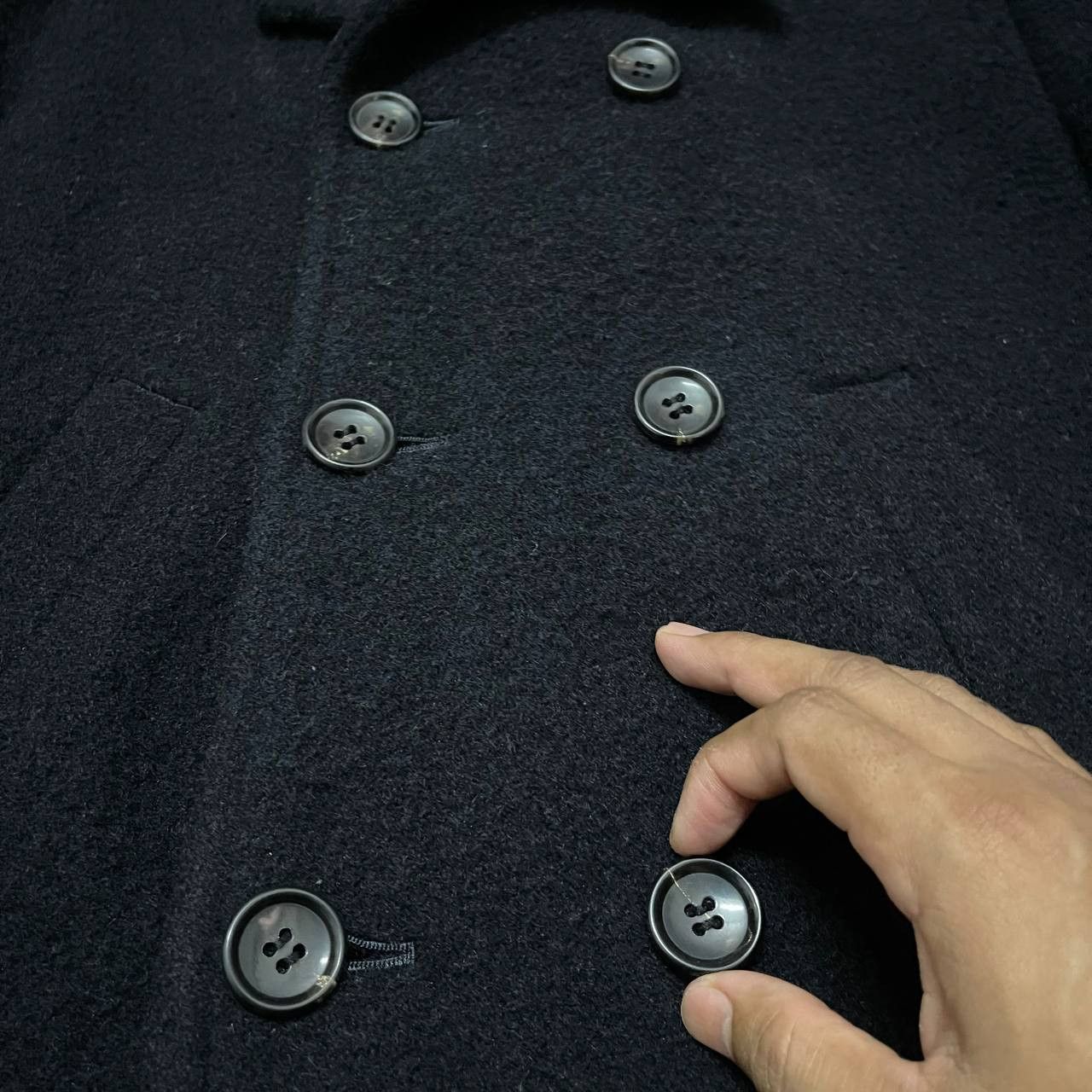 Comme des Garcons Homme Plus CDGHP AD2001 Comme Des Garcons Homme Plus Wool Coat Size US L / EU 52-54 / 3 - 5 Thumbnail
