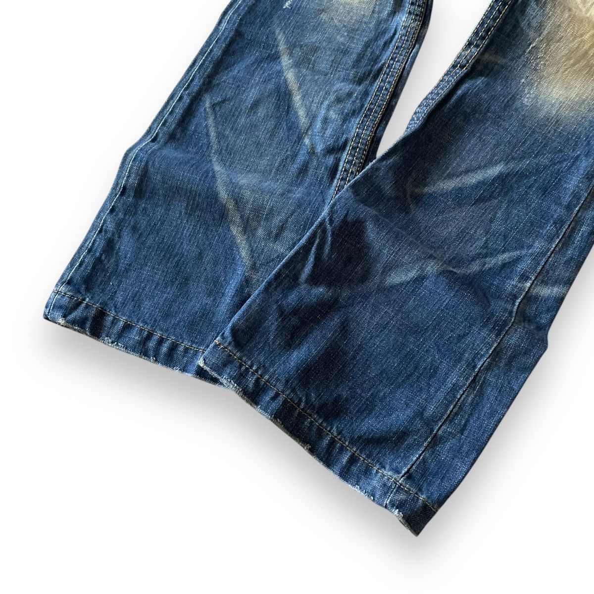 If Six Was Nine Original Flare Y2K Look Lolita Jeans Rusty Size US 30 / EU 46 - 3 Thumbnail